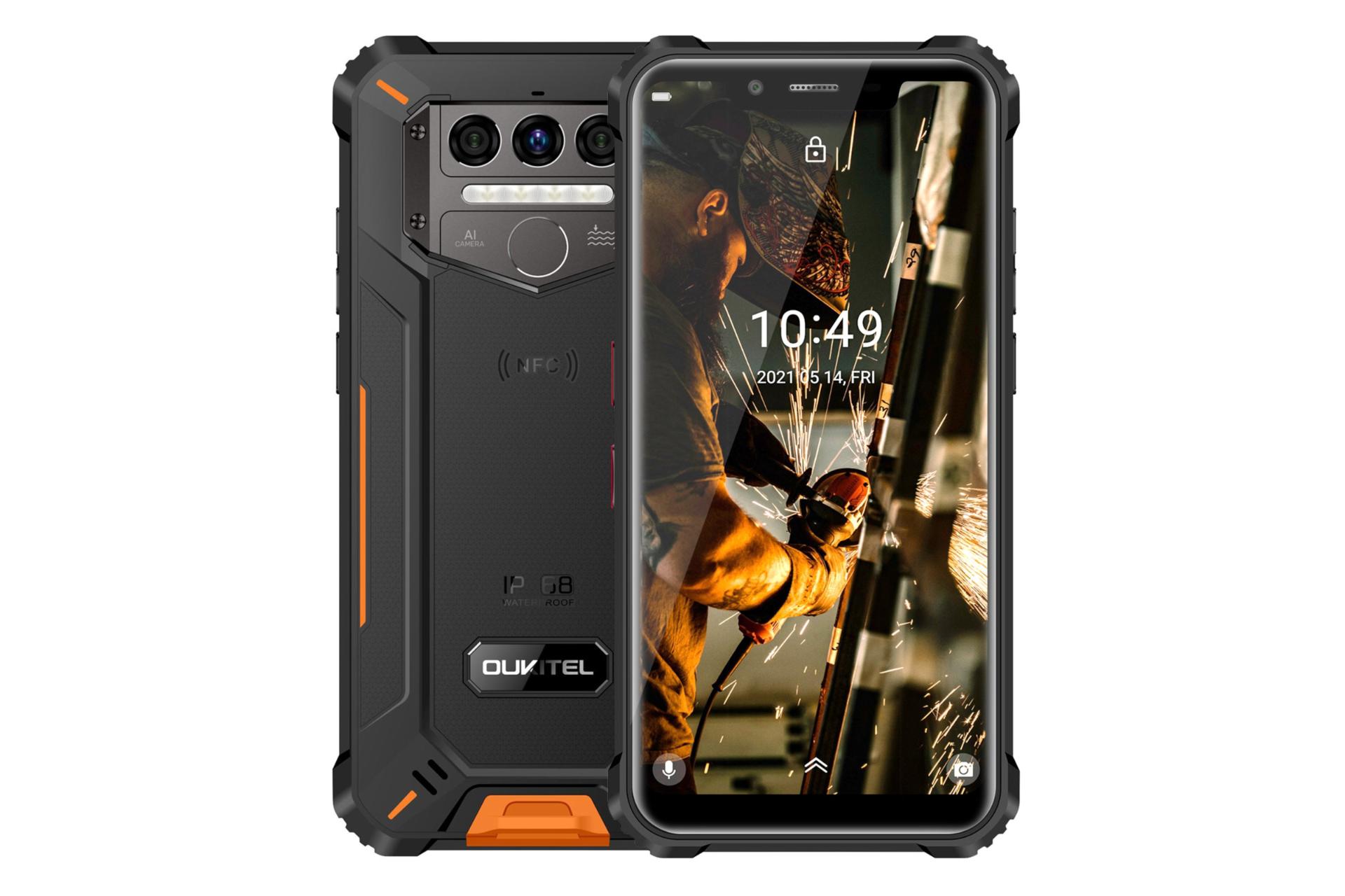 گوشی موبایل اوکیتل Oukitel WP9 نارنجی