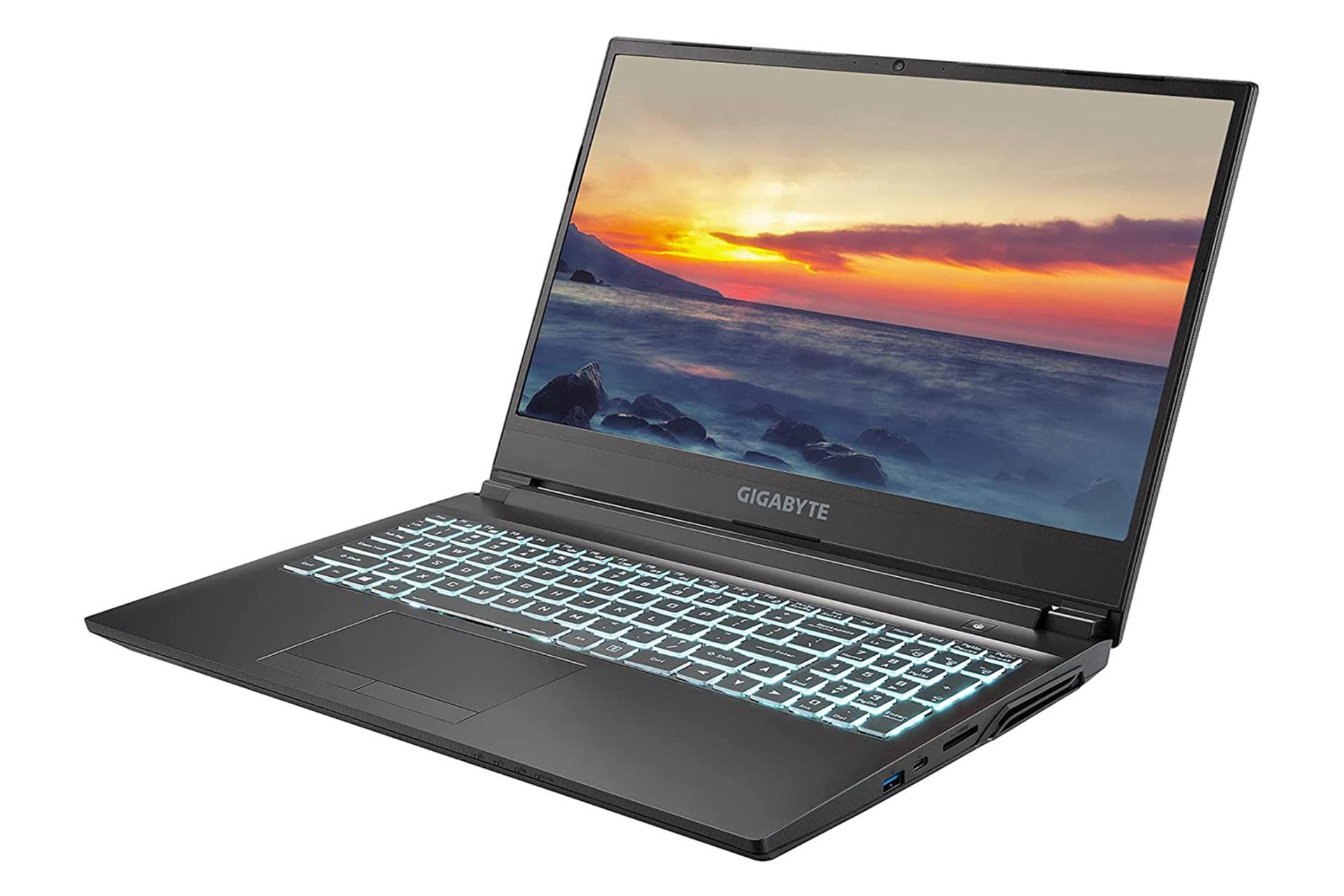 نمای نیمرخ راست لپ تاپ گیگابایت G5 MD