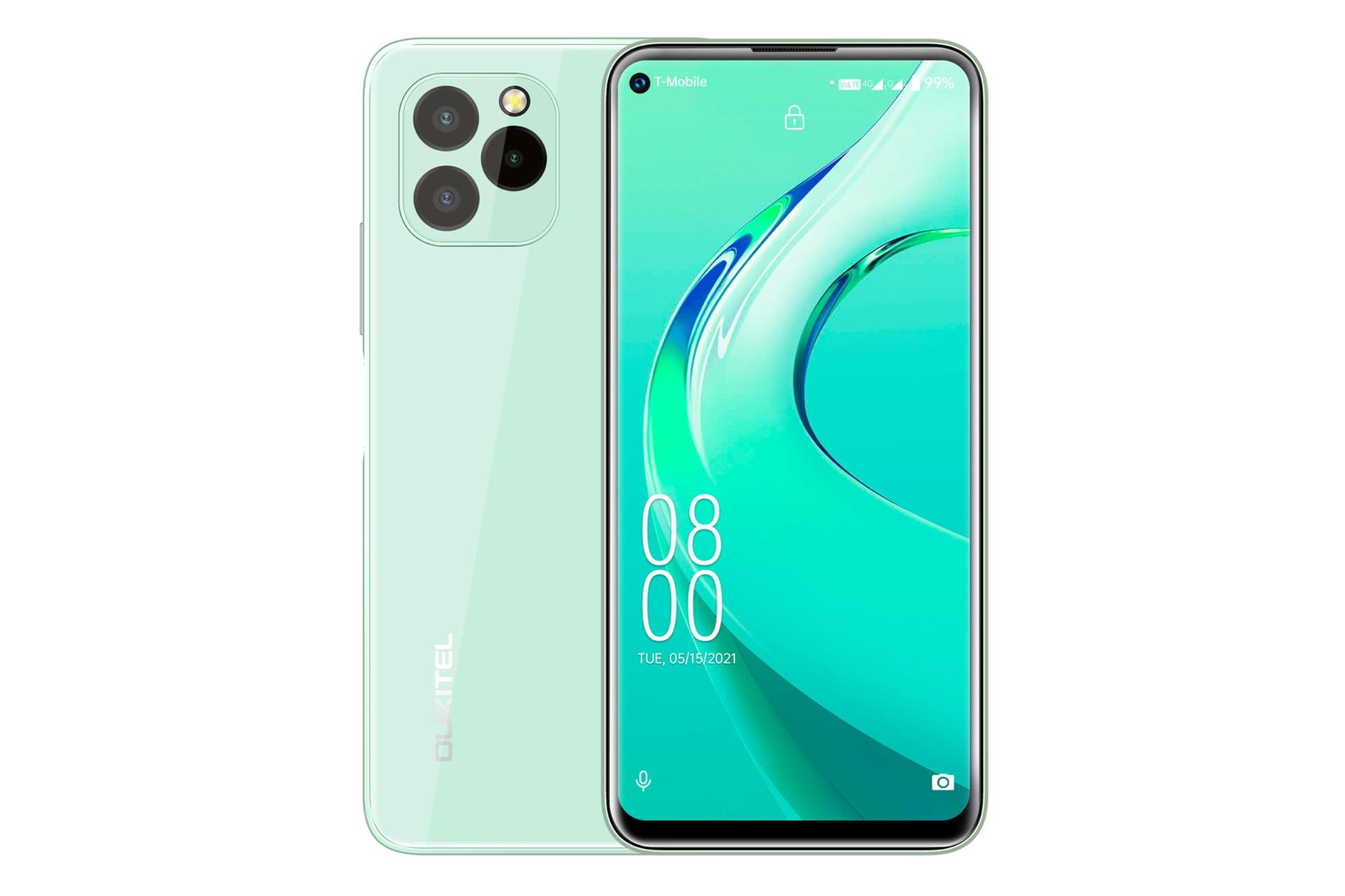 گوشی موبایل اوکیتل C21 پرو / Oukitel C21 Pro سبز نعنایی