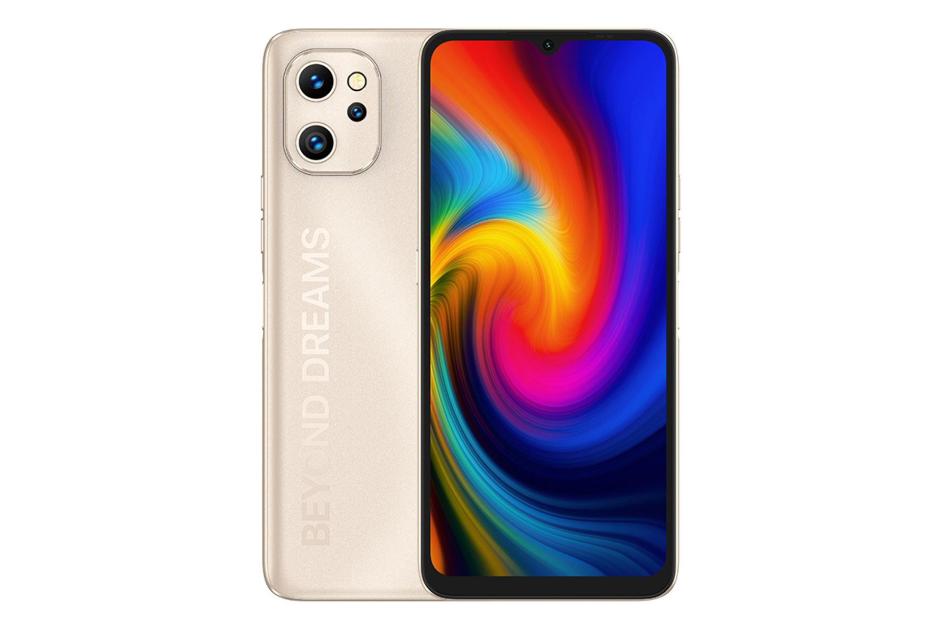 گوشی موبایل اومی دیجی UMIDIGI F3 طلایی