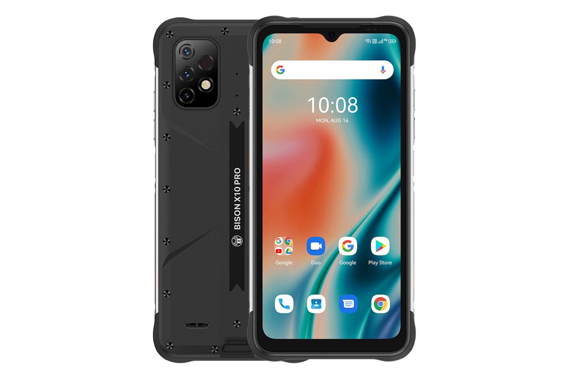 گوشی موبایل اومی دیجی Bison X10 پرو / UMIDIGI Bison X10 Pro مشکی