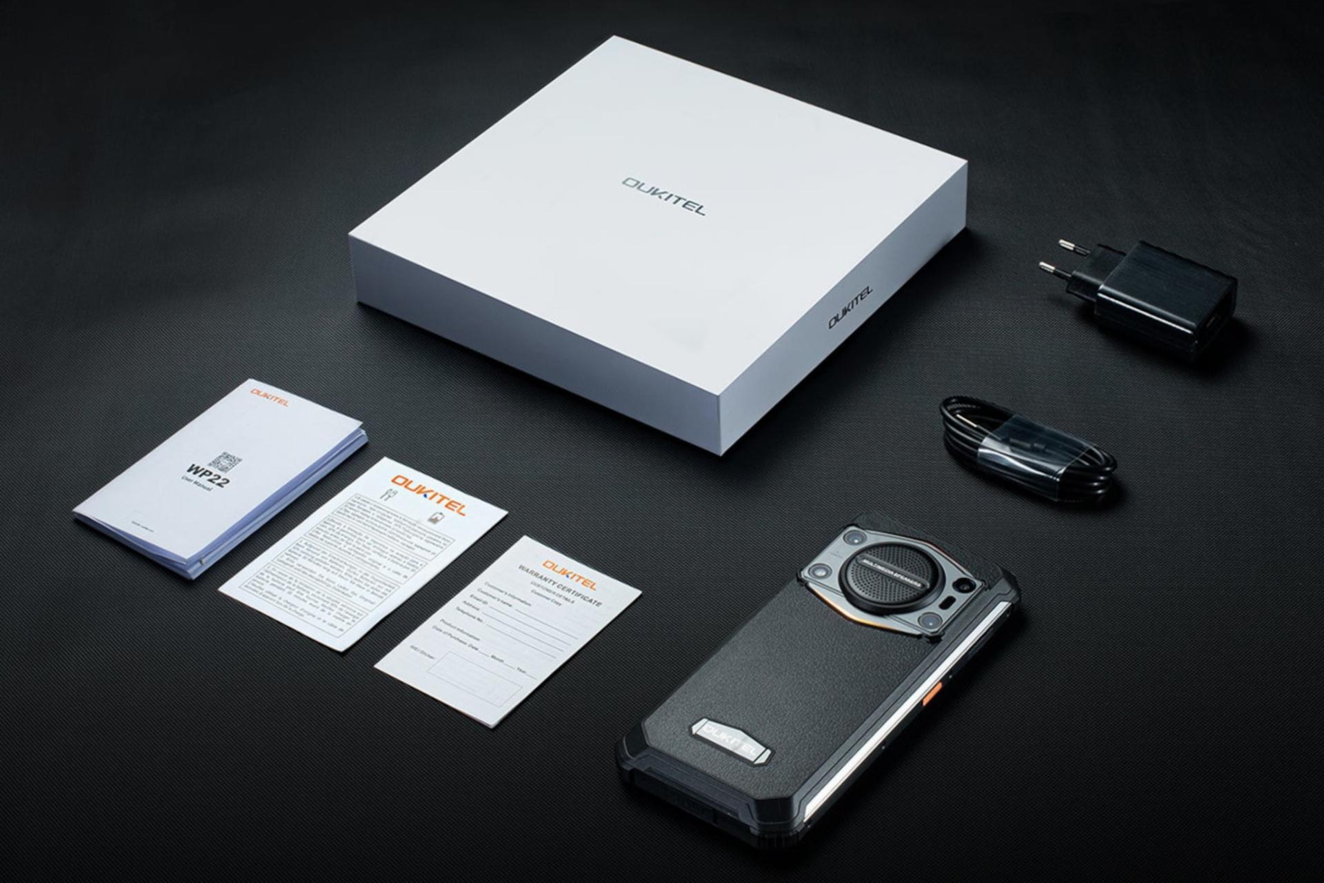 اقلام همراه گوشی موبایل اوکیتل Oukitel WP22