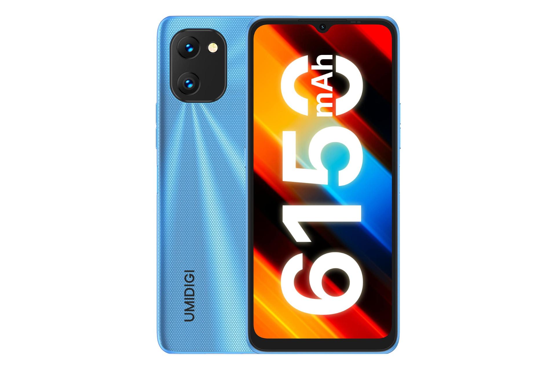 گوشی موبایل اومی دیجی UMIDIGI Power 7S آبی