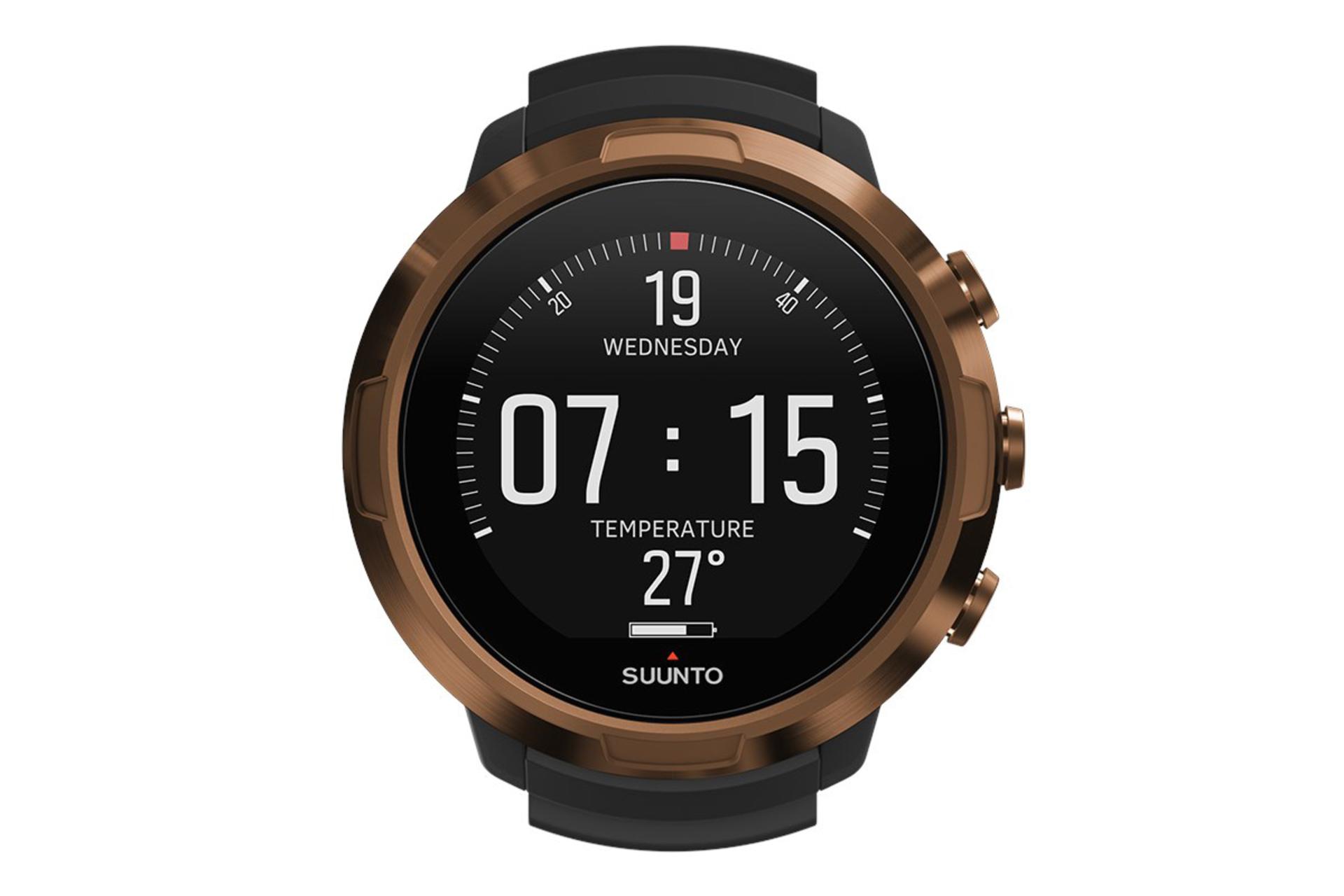 رنگ مسی ساعت هوشمند سونتو Suunto D5