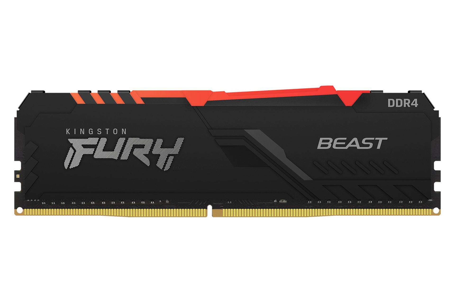 مرجع متخصصين ايران رم كينگستون Kingston FURY Beast RGB 16GB DDR4-3200 CL16