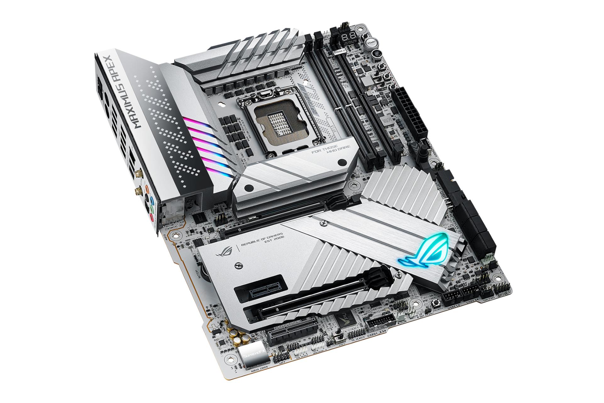 نمای کناری مادربرد ایسوس ASUS ROG MAXIMUS Z790 APEX