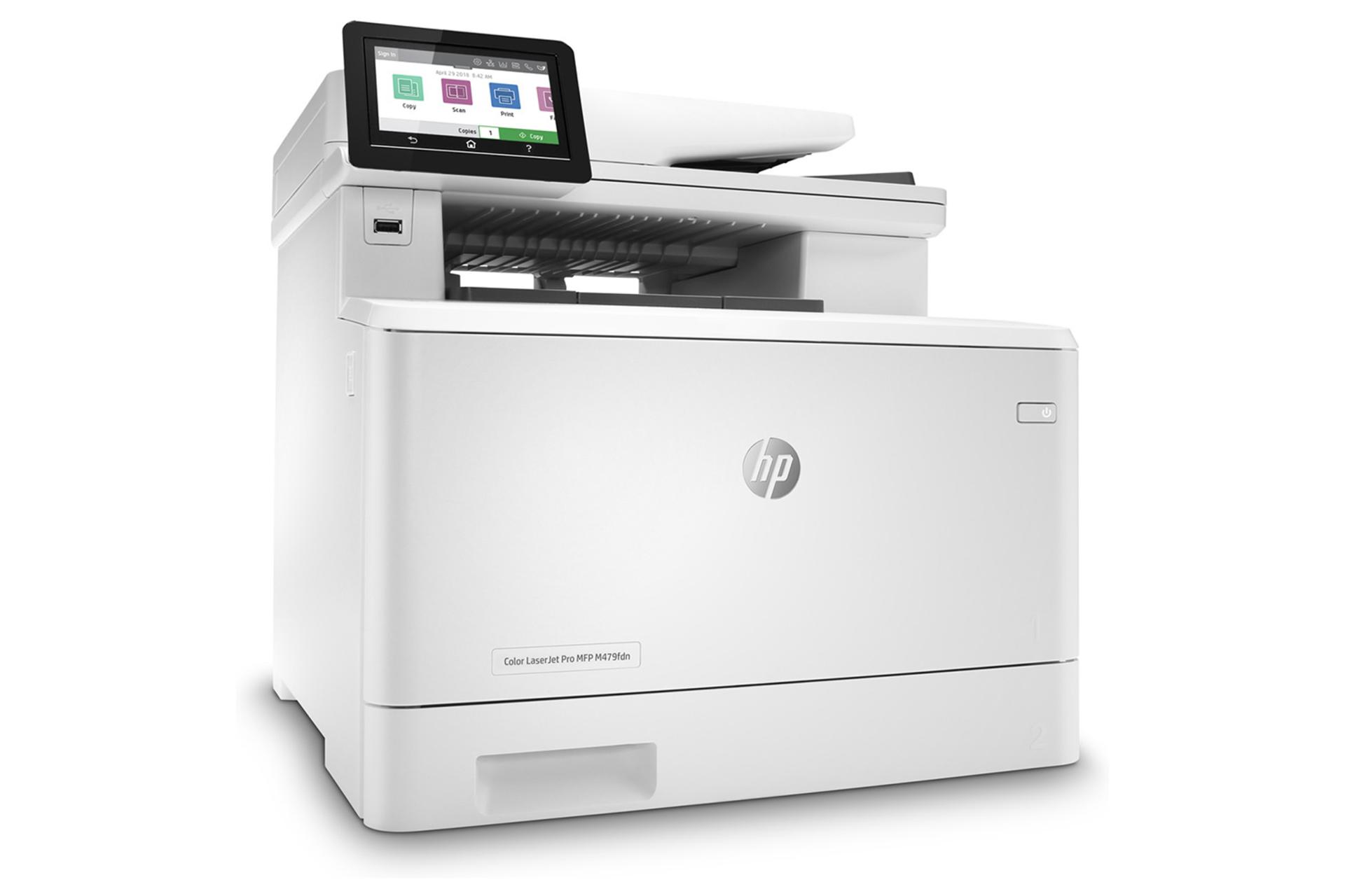 پرینتر اچ پی HP Color LaserJet Pro MFP M477fdn سفید