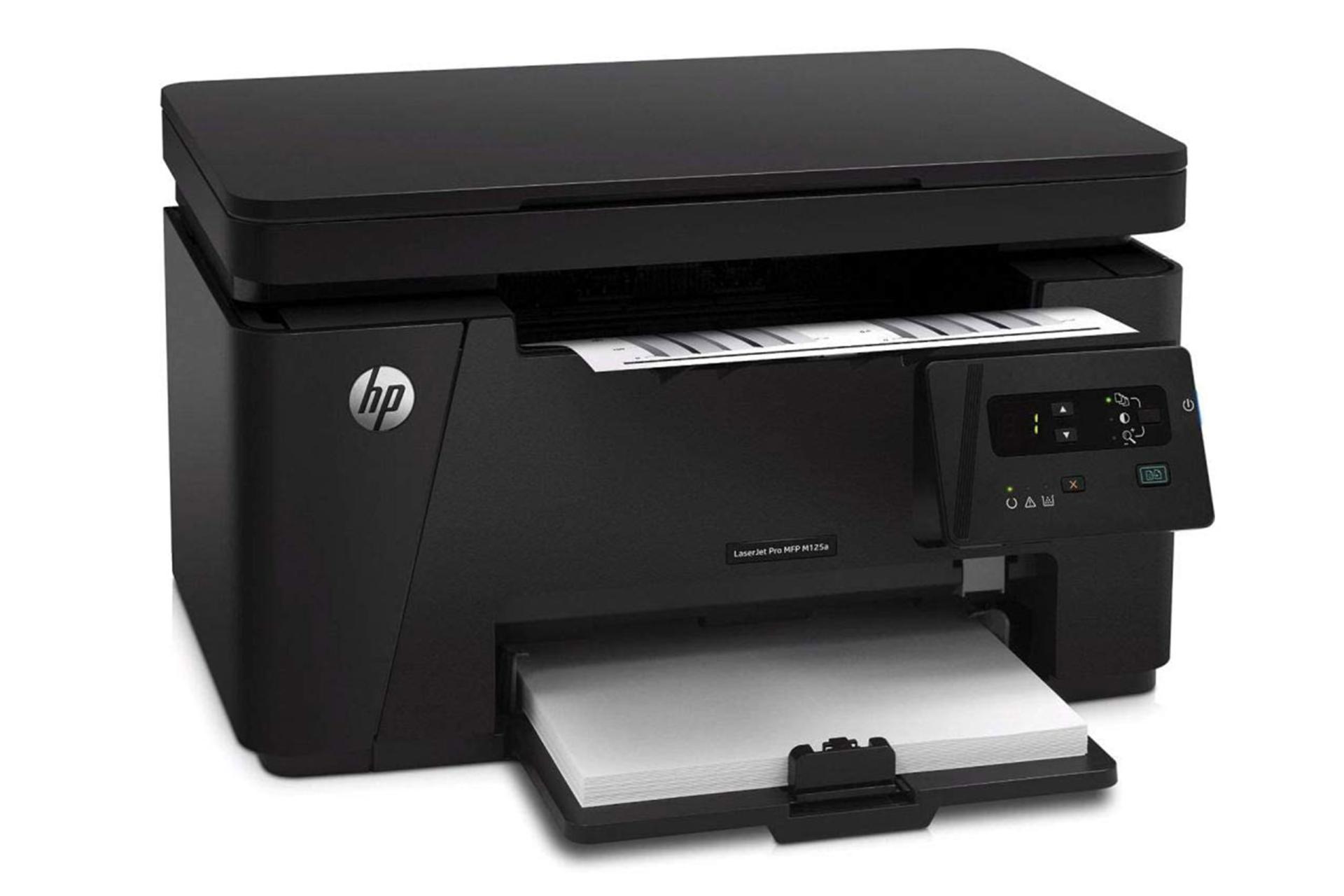 پرینتر اچ پی HP LaserJet Pro MFP M125a نمای جلو