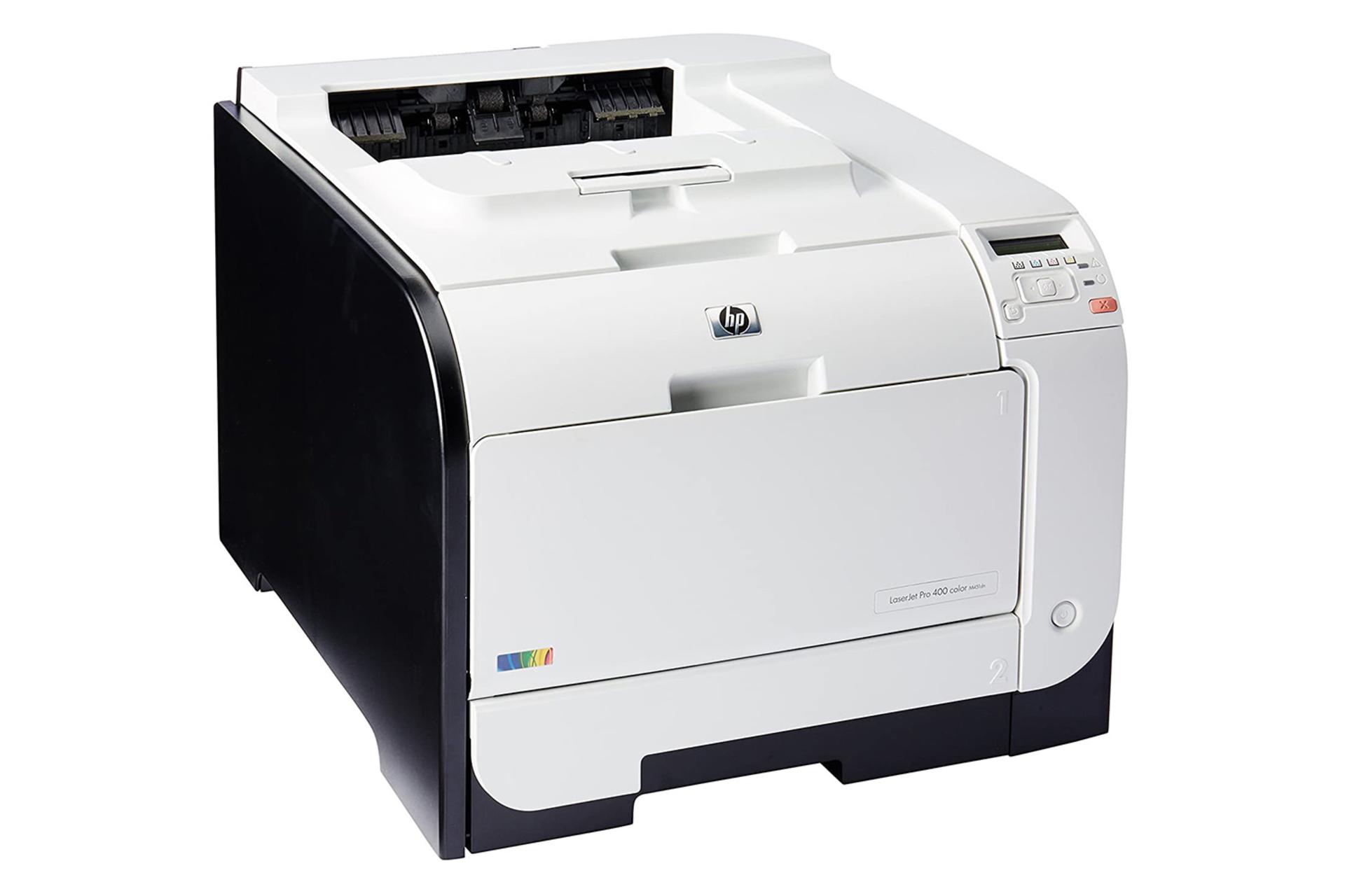 پرینتر اچ پی HP LaserJet Pro 400 Color Printer M451dn نمای جلو