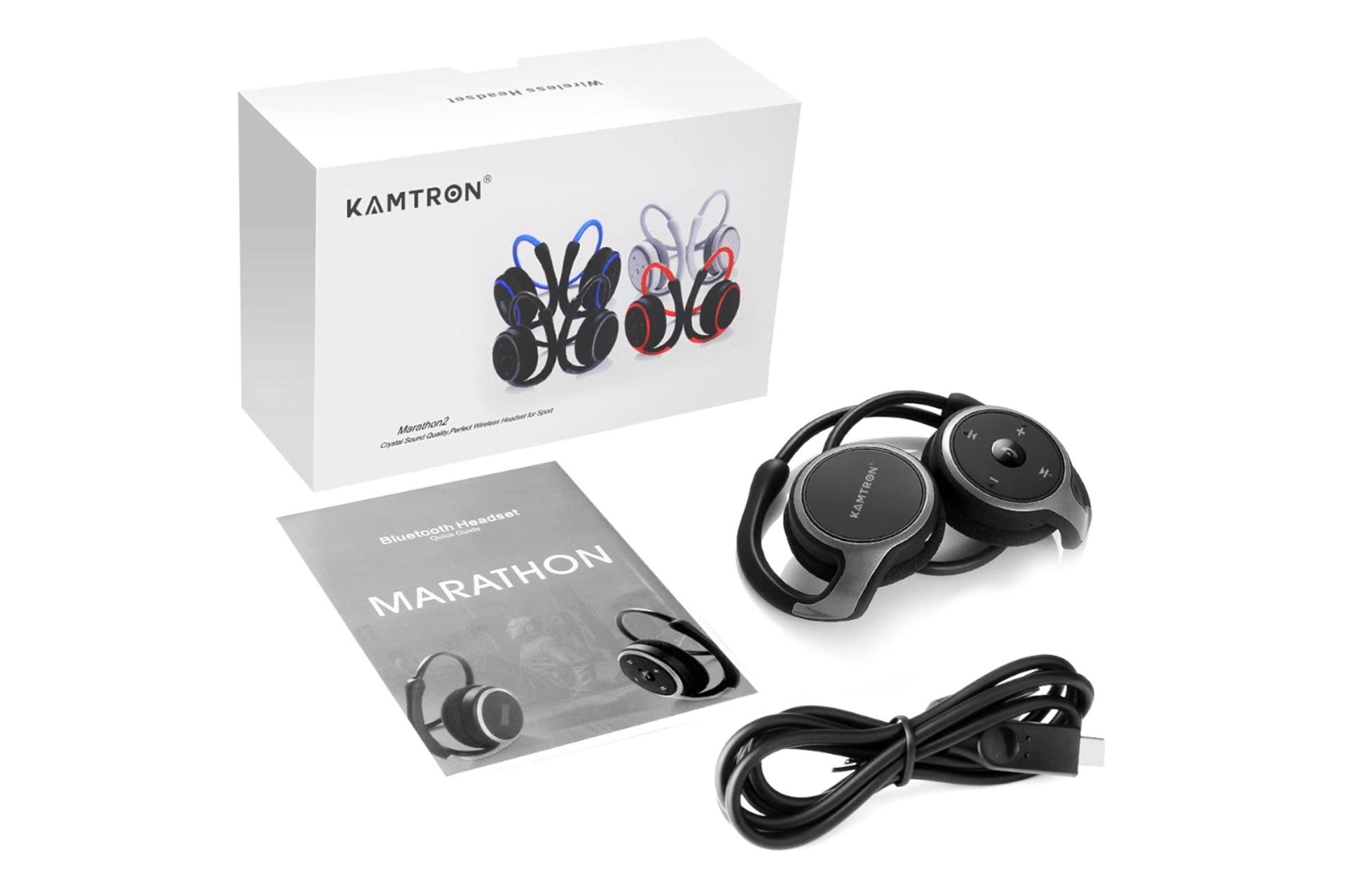 اقلام همراه هدفون بی سیم کمترون KAMTRON Marathon 2