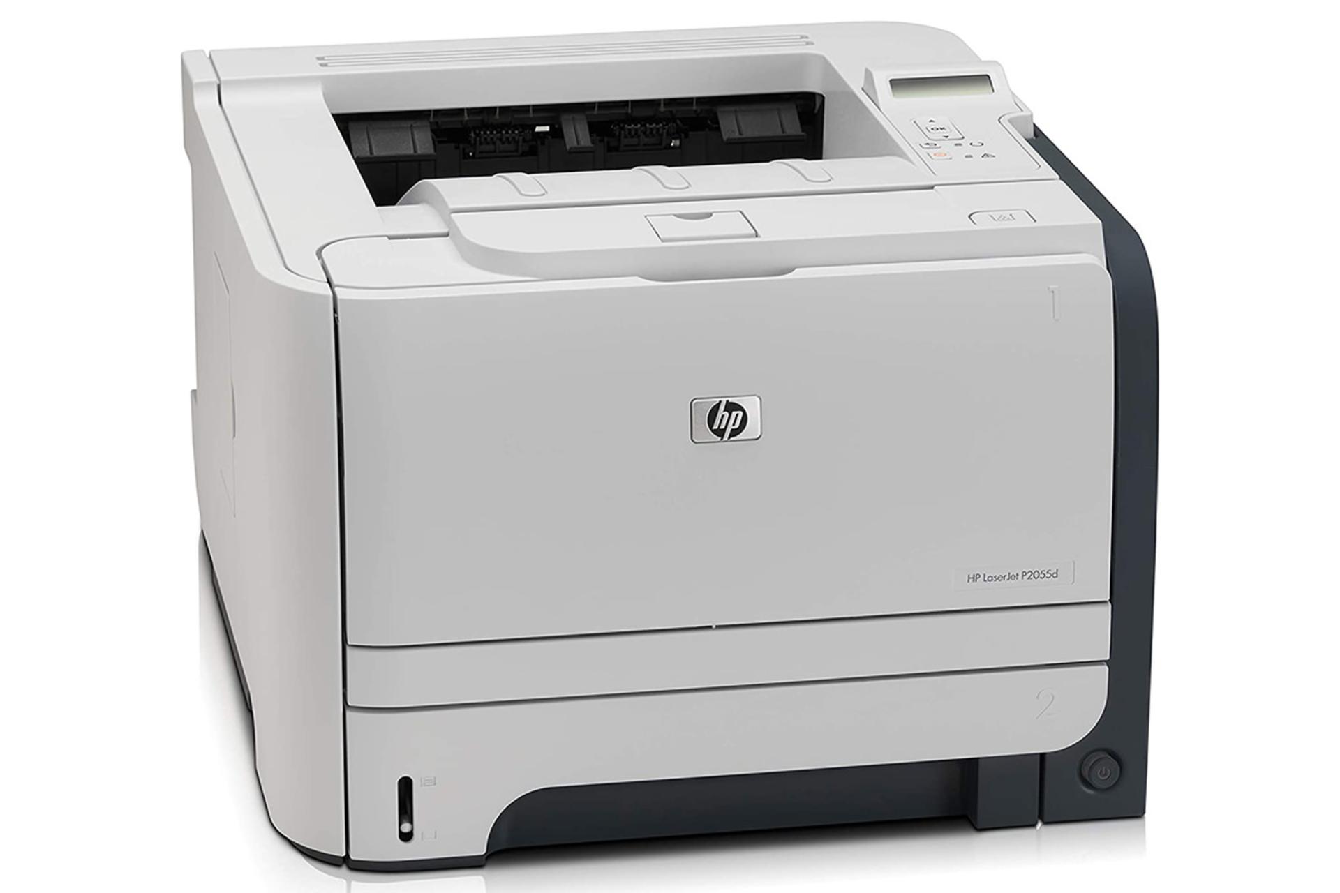 پرینتر اچ پی HP LaserJet P2055d نمای جلو