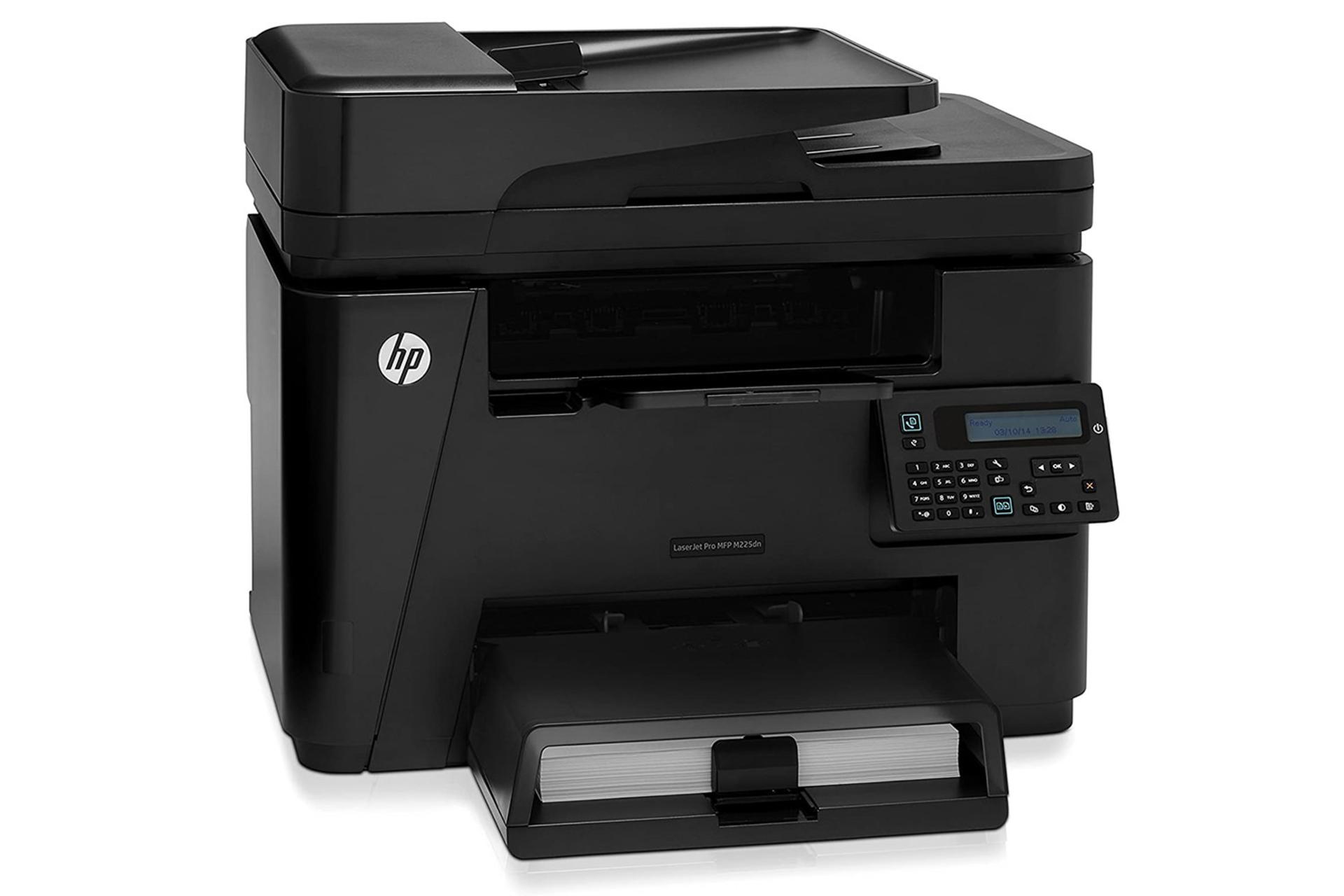 پرینتر اچ پی HP LaserJet Pro MFP M225dn نمای جلو