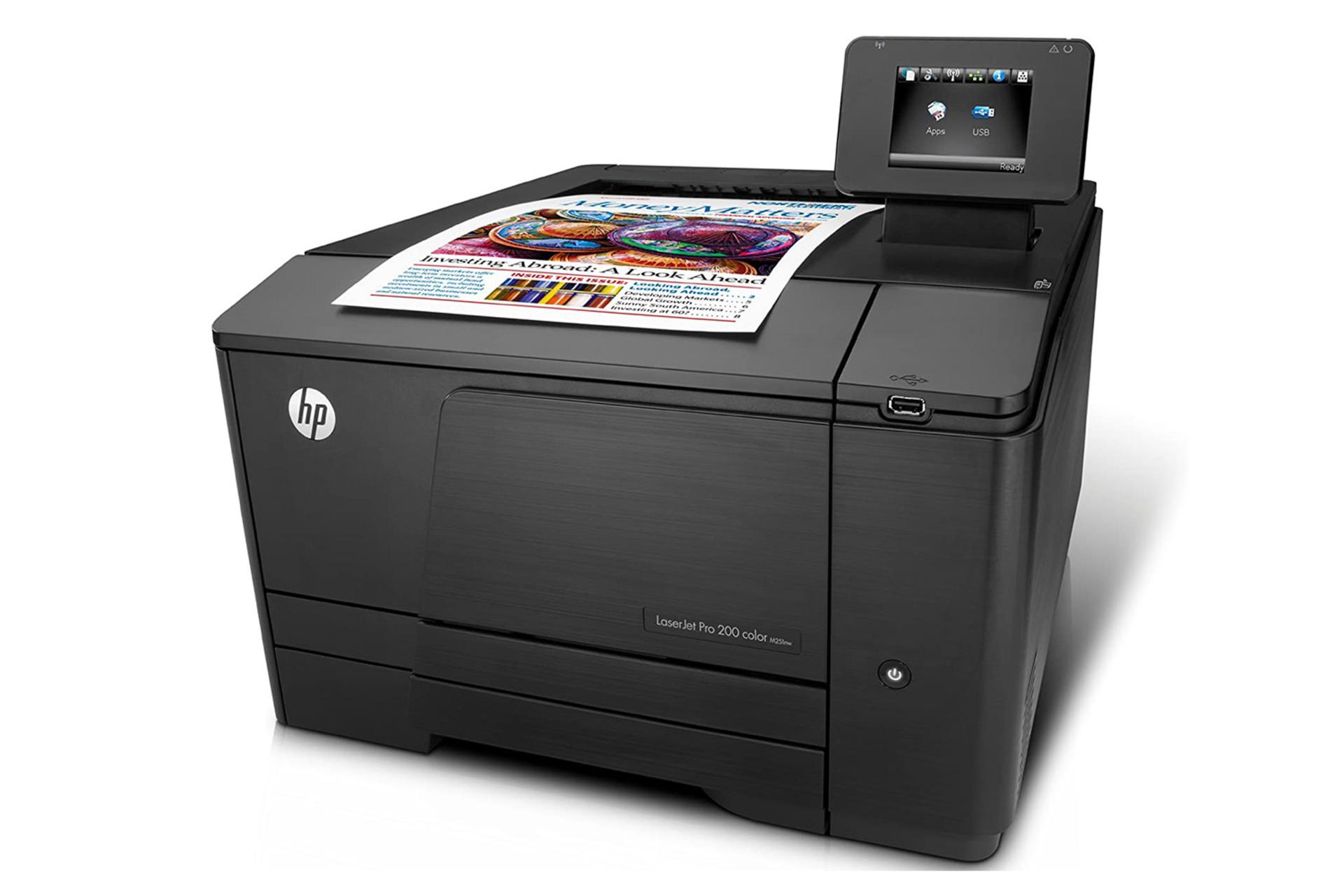 پرینتر اچ پی HP LaserJet Pro 200 Color M251nw نمای جلو