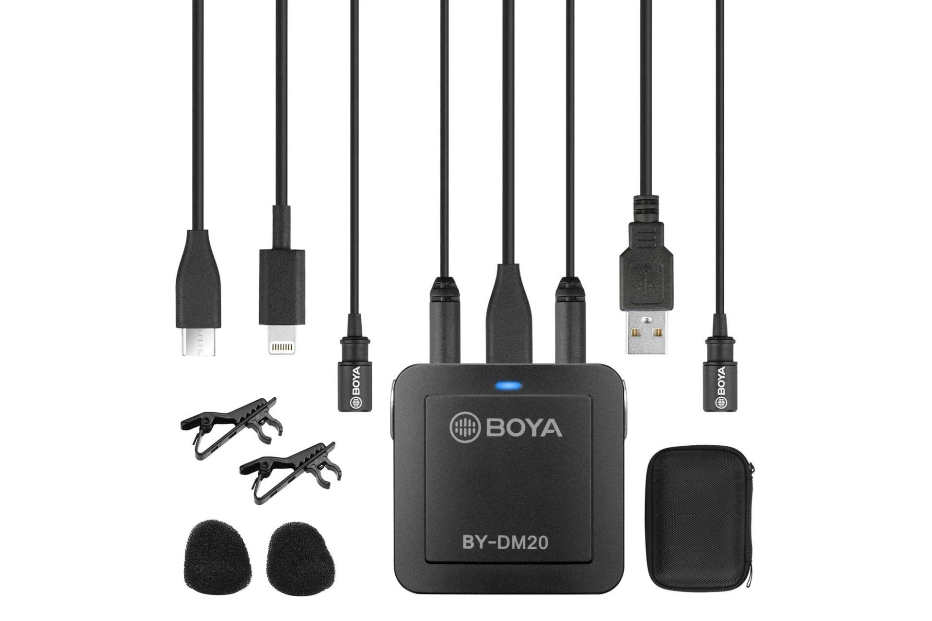 اقلام همراه میکروفون بویا BOYA BY-DM20