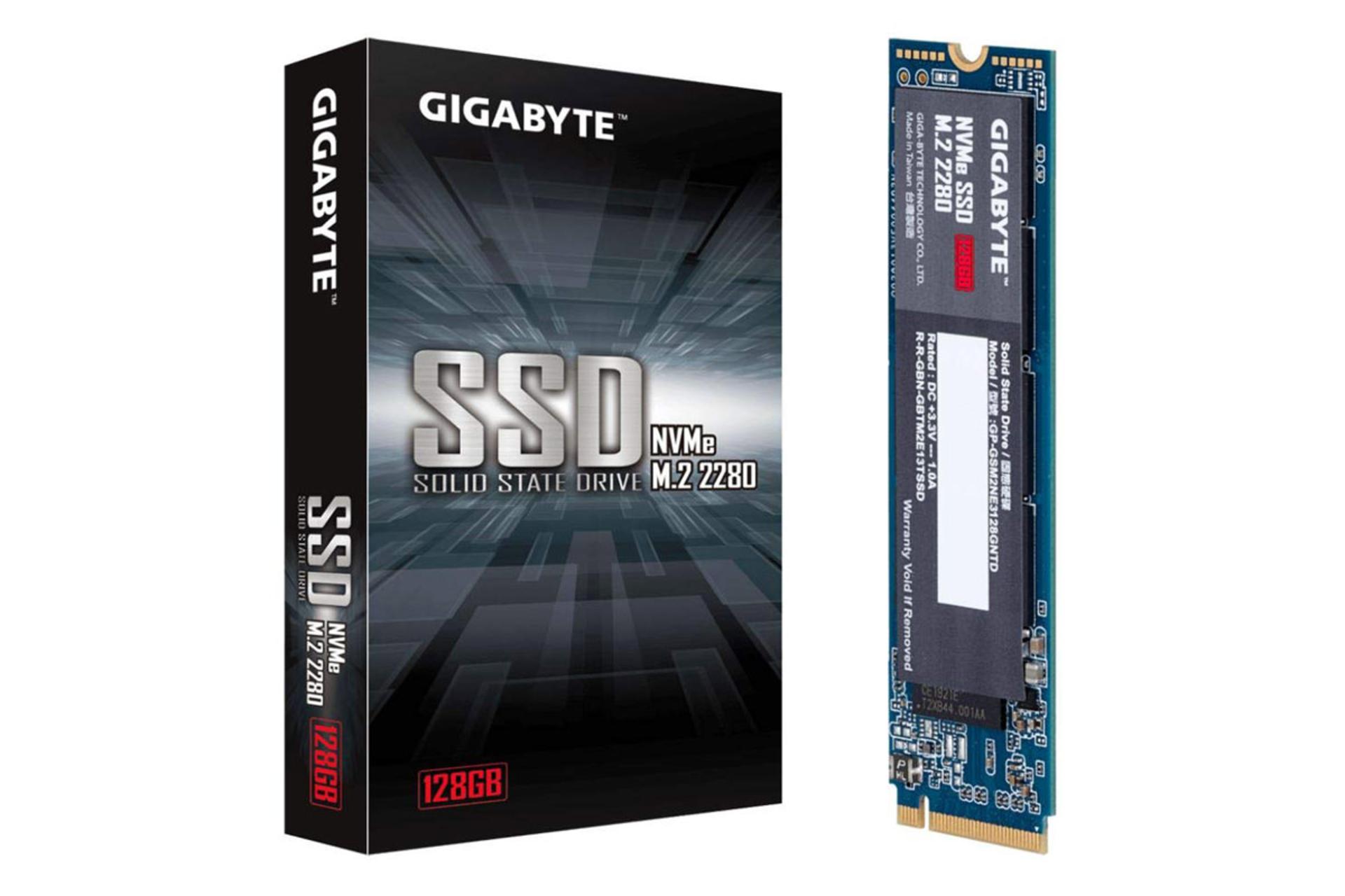 SSD گیگابایت NVMe M.2 ظرفیت 128 گیگابایت همراه جعبه 