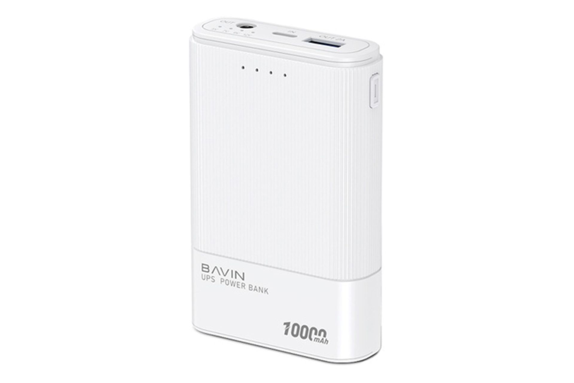 پاور بانک باوین PC037 با ظرفیت 10000 میلی‌آمپر ساعت