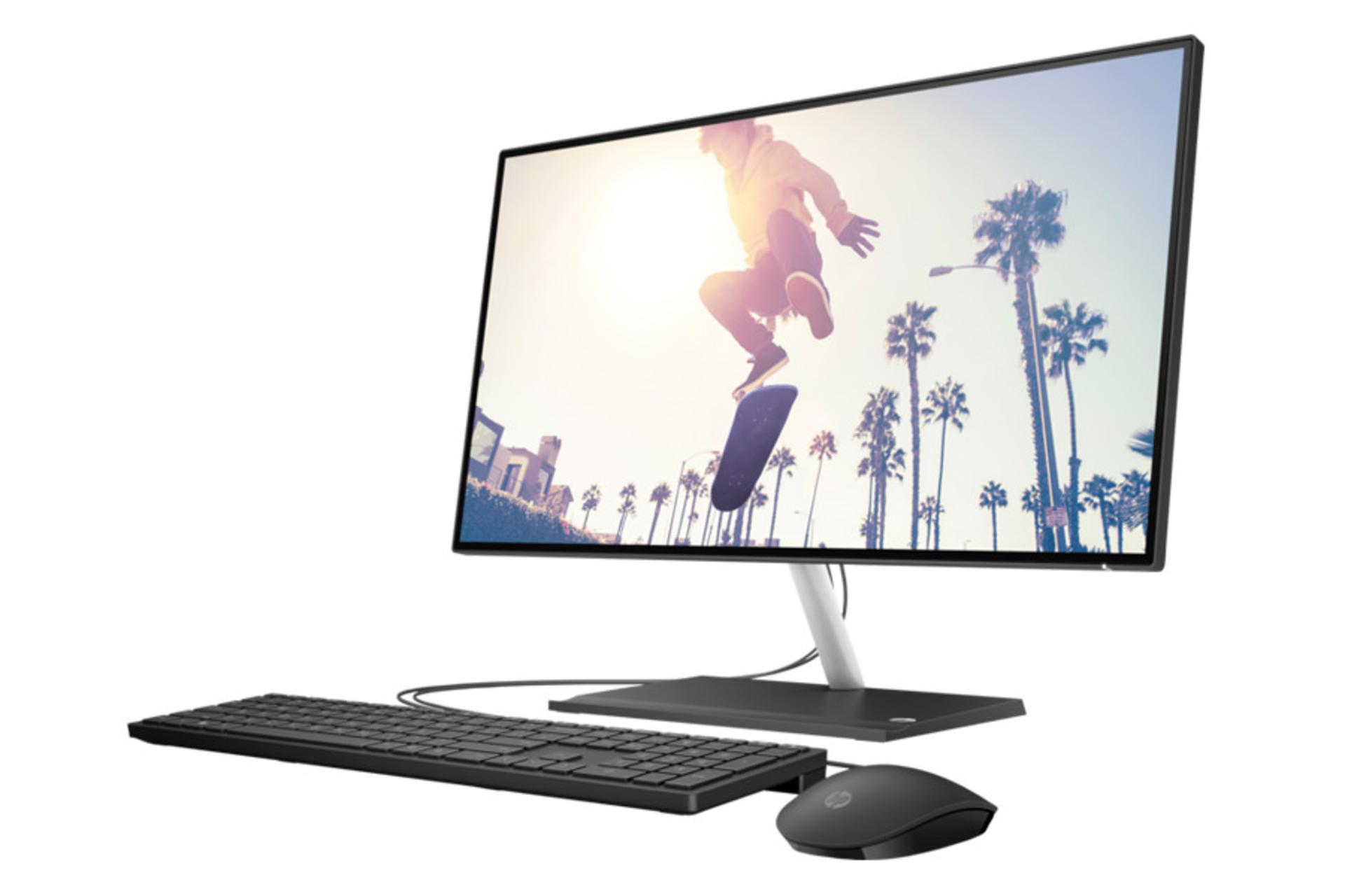 نیمرخ راست کامپیوتر آل این وان All in one HP 24-cb1035nh