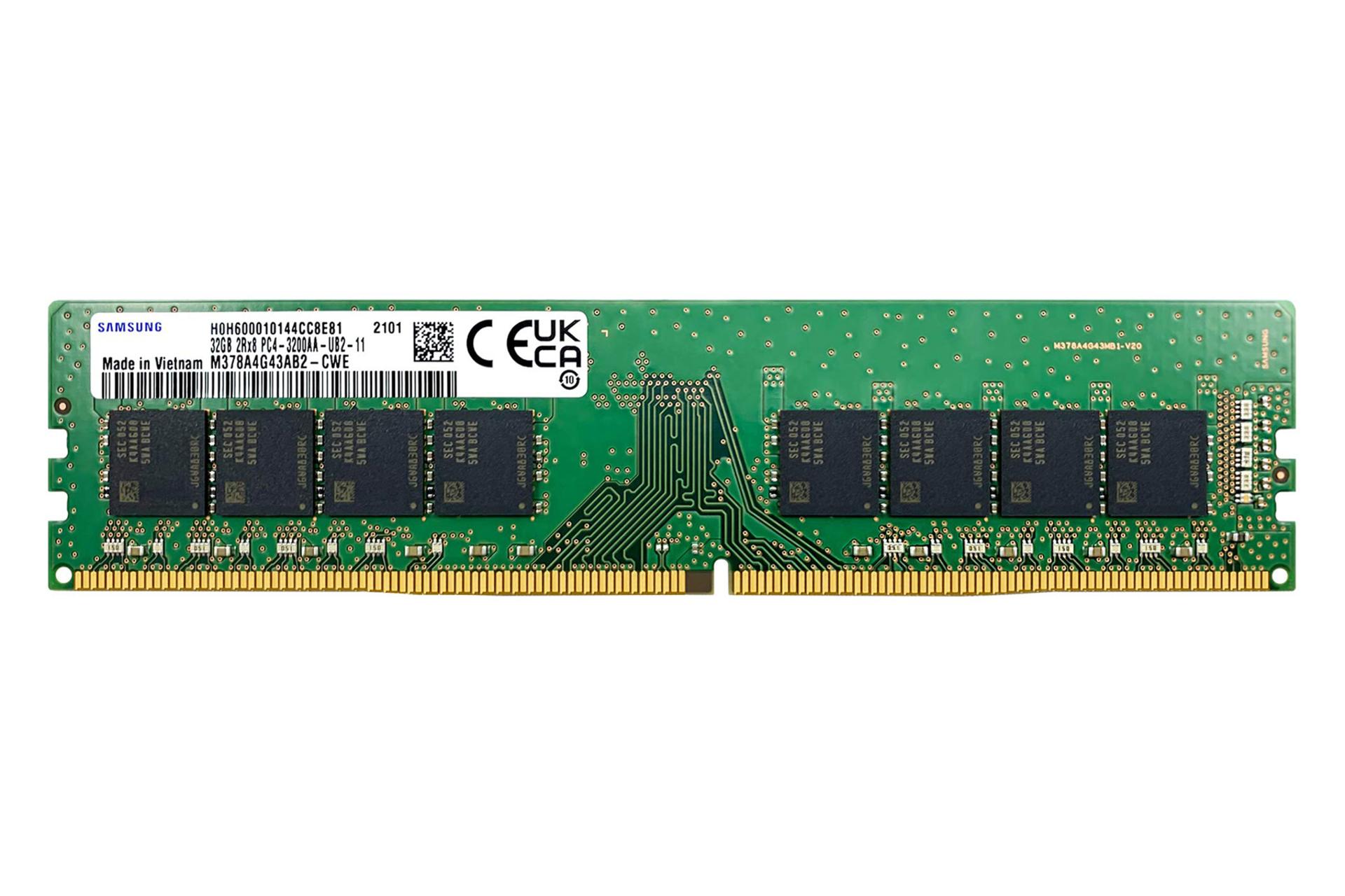 رم سامسونگ Samsung M378A4G43AB2-CWE 32GB DDR4-3200 CL22
