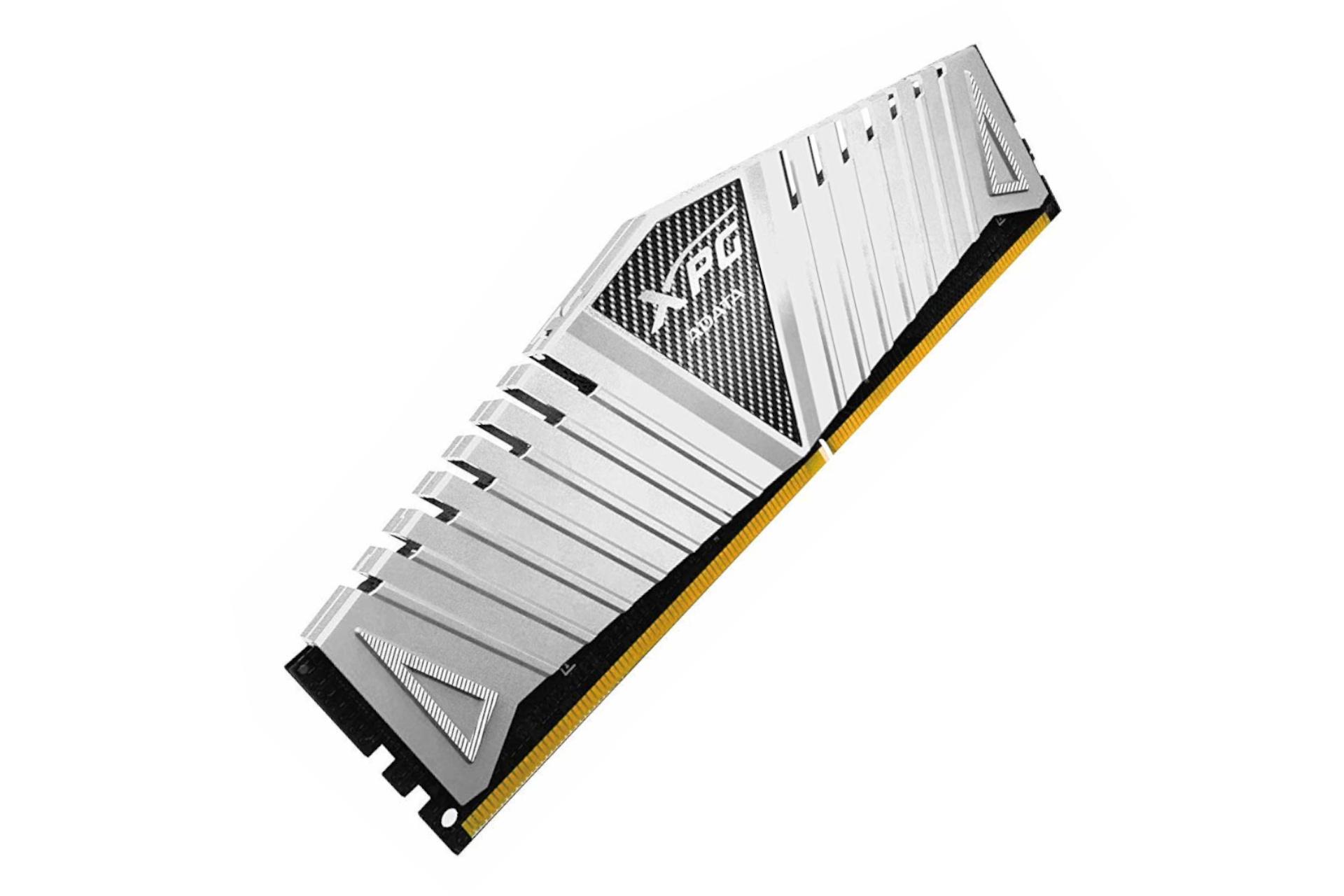 رنگ نقره‌ای رم ای دیتا ADATA XPG Z1 8GB DDR4-2666 CL16