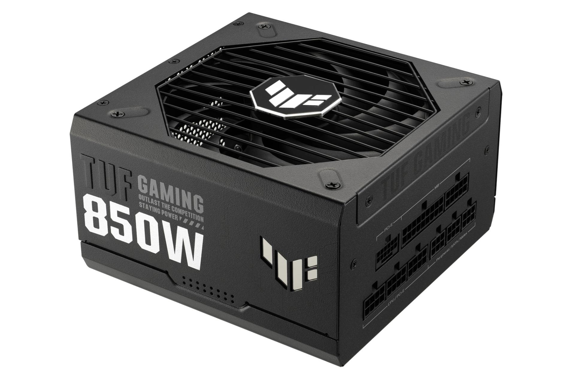 ابعاد پاور کامپیوتر ایسوس ASUS TUF Gaming 850G با توان 850 وات