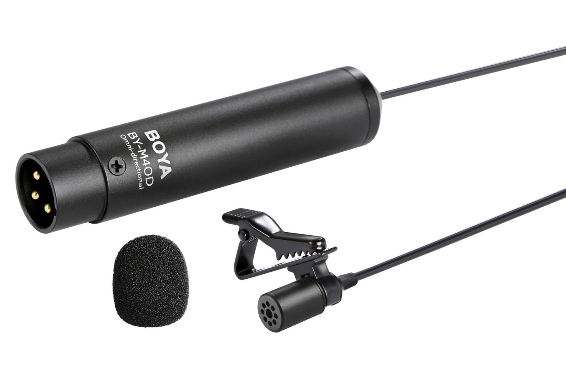 اقلام همراه میکروفون بویا BOYA BY-M40D