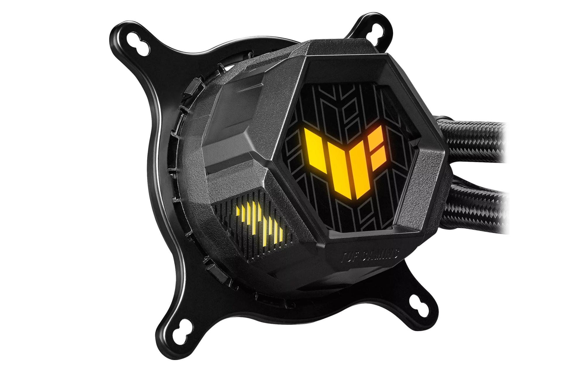 نیمرخ پمپ خنک کننده مایع ایسوس TUF Gaming LC 240 ARGB