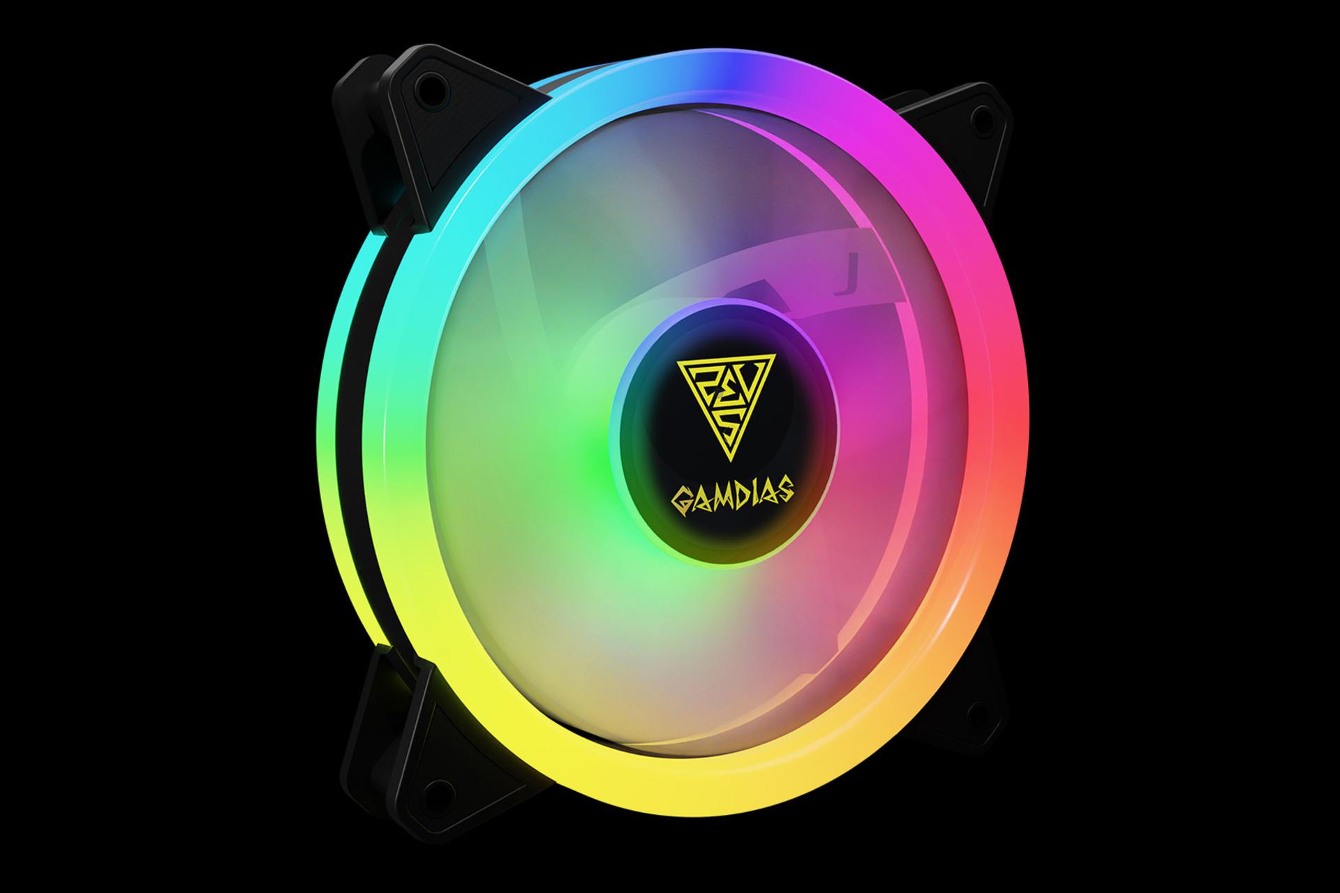 نمای جانبی فن کیس گیم دیاس AEOLUS M2-1204R