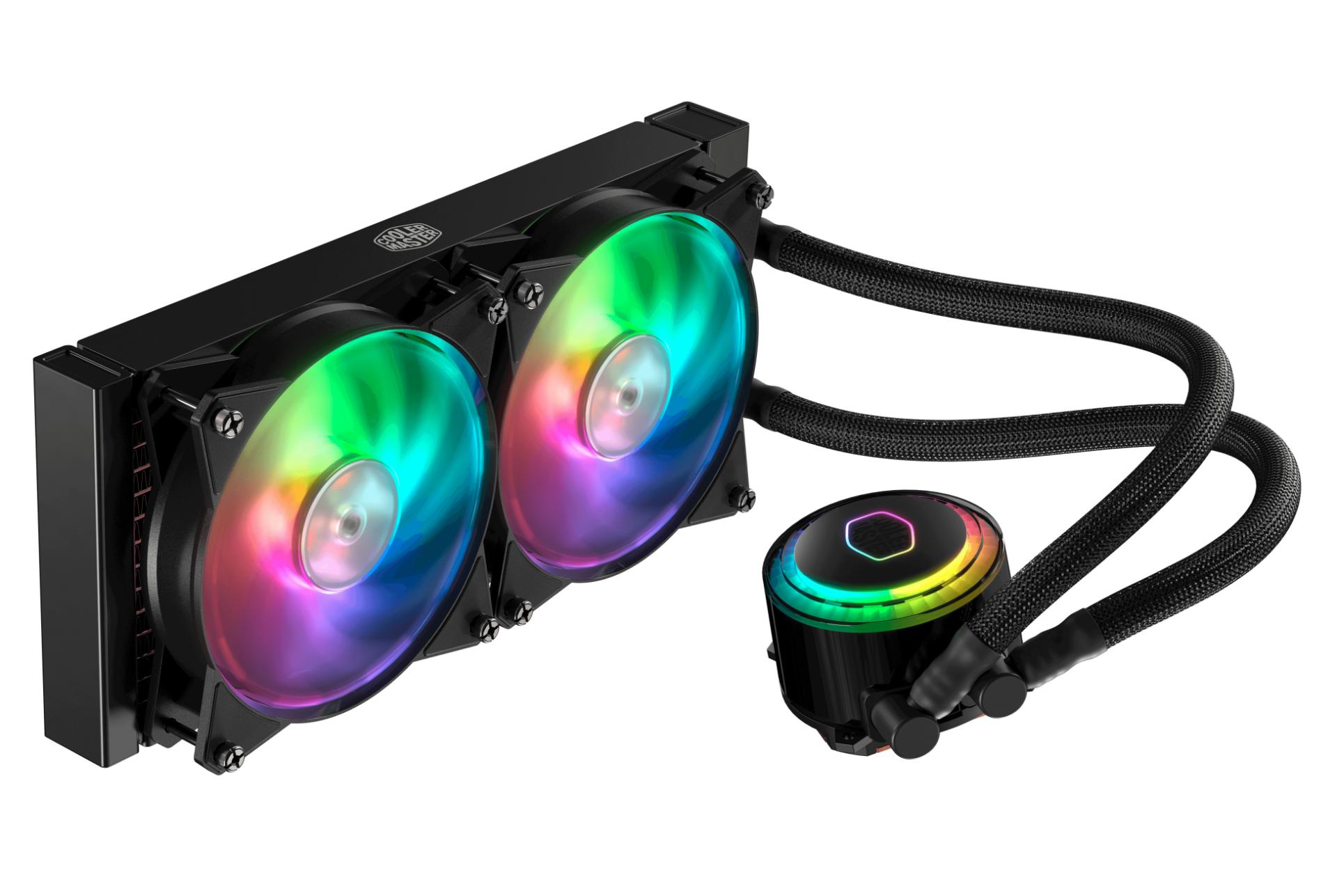 لوله رادیاتور خنک کننده مایع کولر مستر MASTERLIQUID ML240R RGB