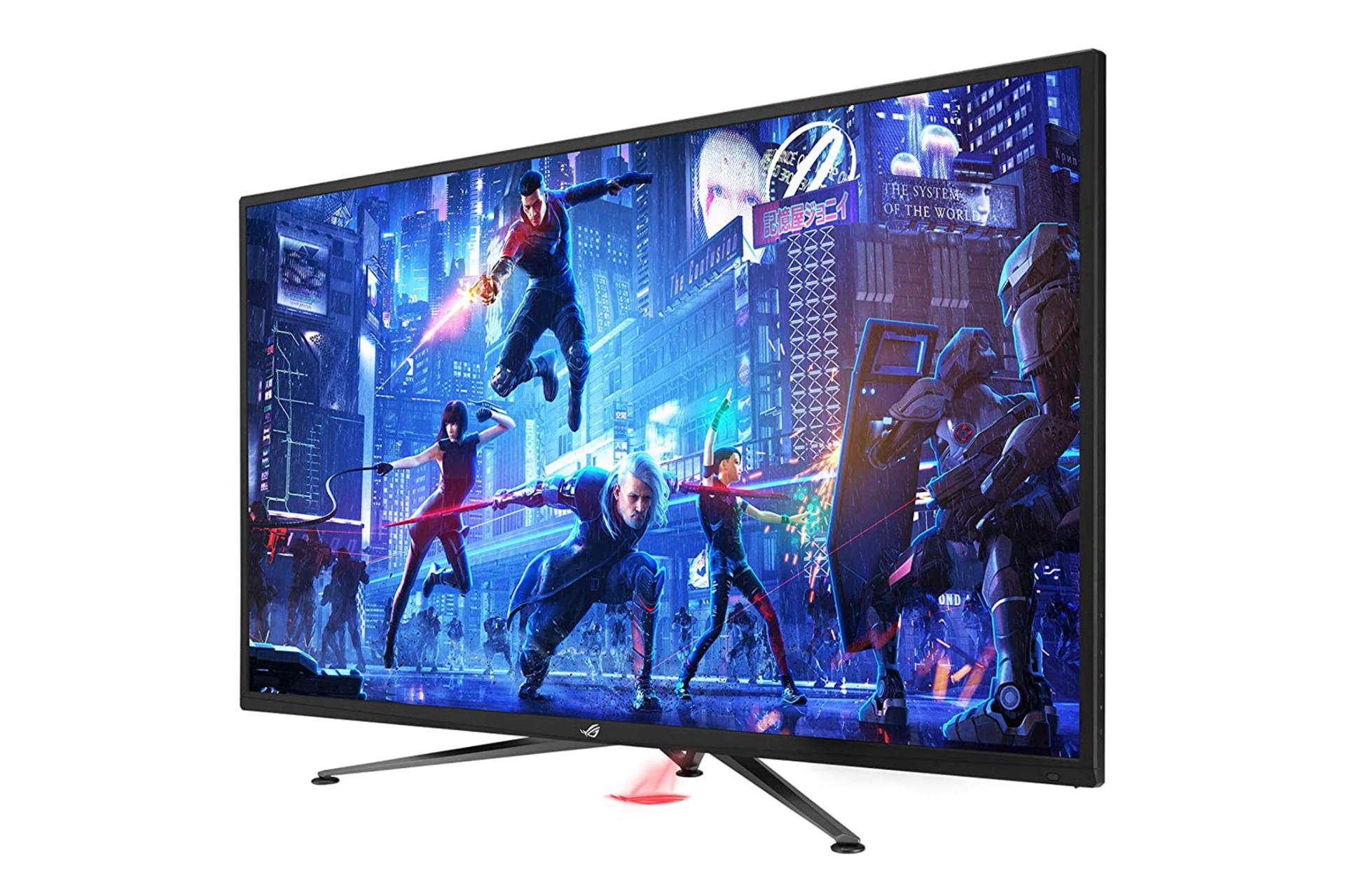 نمای نیمرخ مانیتور ایسوس ROG استریکس XG438Q