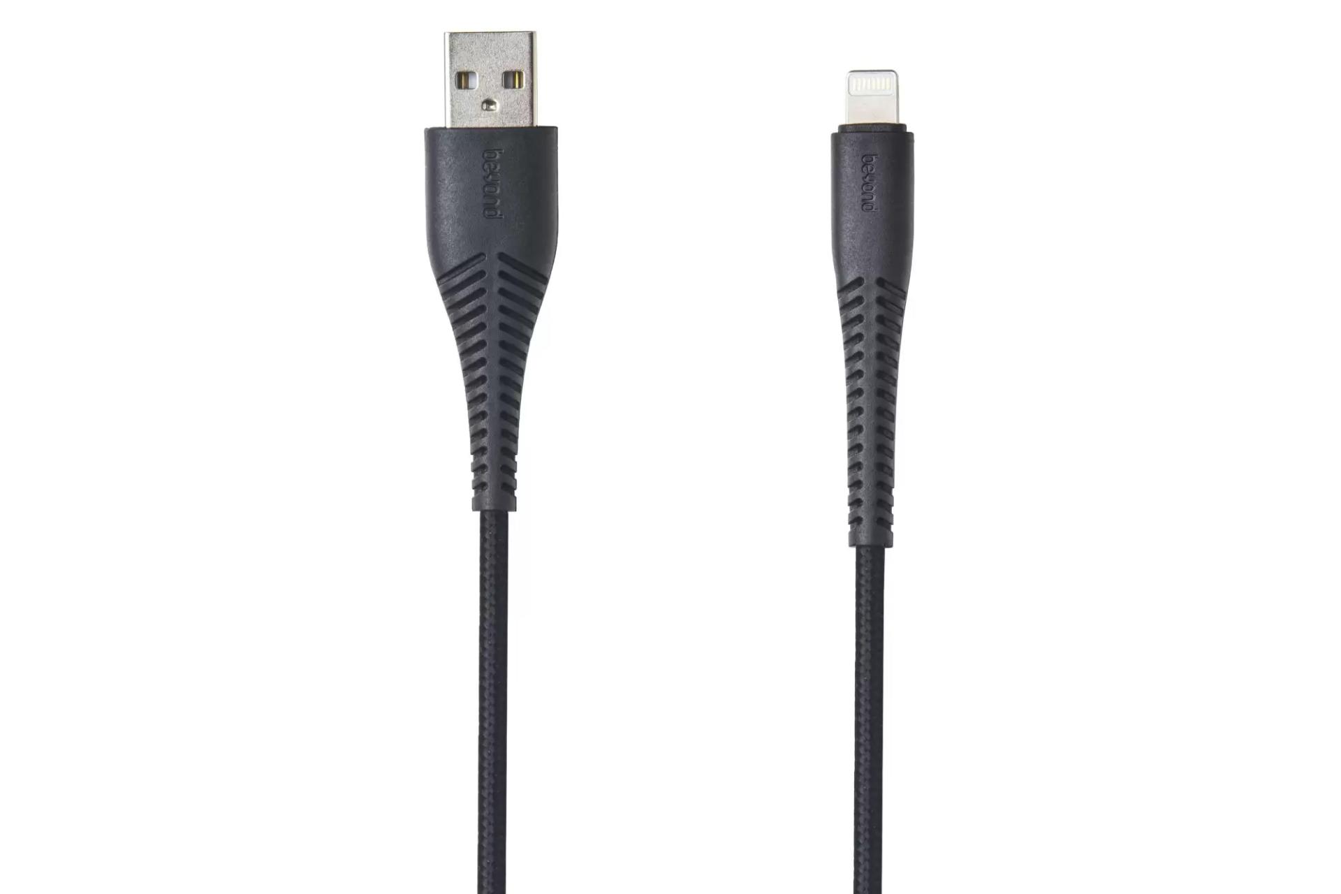 کابل شارژ USB بیاند Type-A به Lightning مدل BA-335 با طول 2 متر مشکی