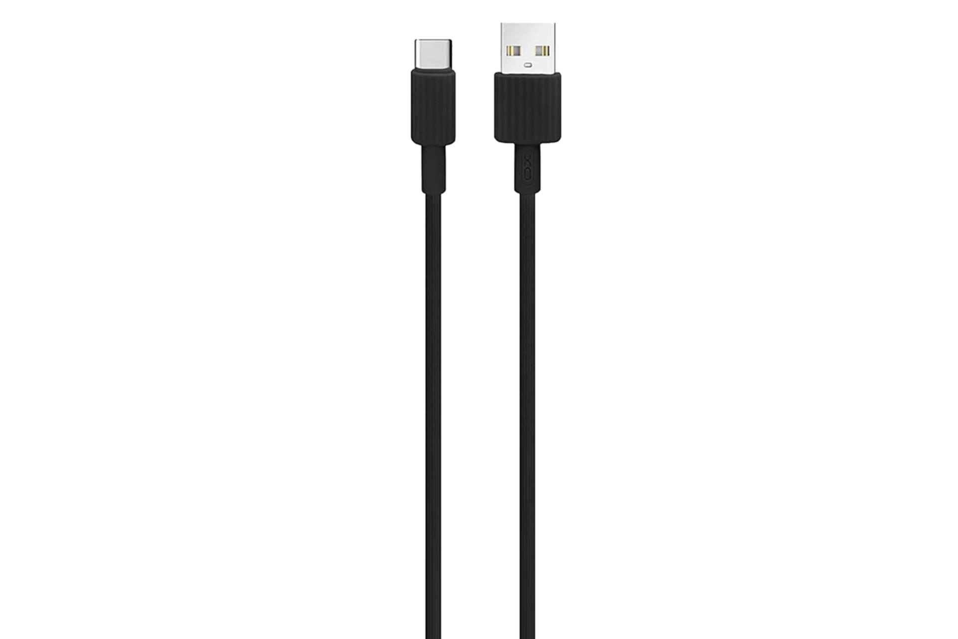 کابل شارژ USB پرو وان Type-A به Type-C مدل PCC385C با طول 1 متر مشکی