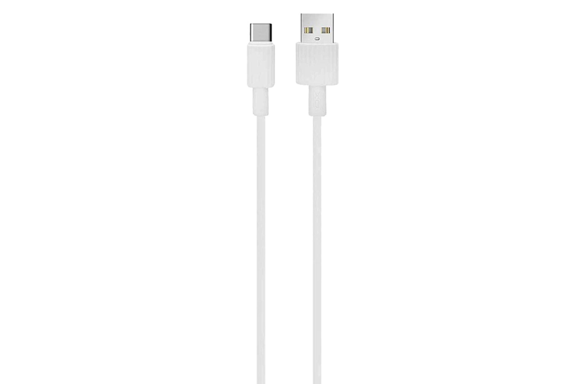 کابل شارژ USB پرو وان Type-A به Type-C مدل PCC385C با طول 1 متر سفید