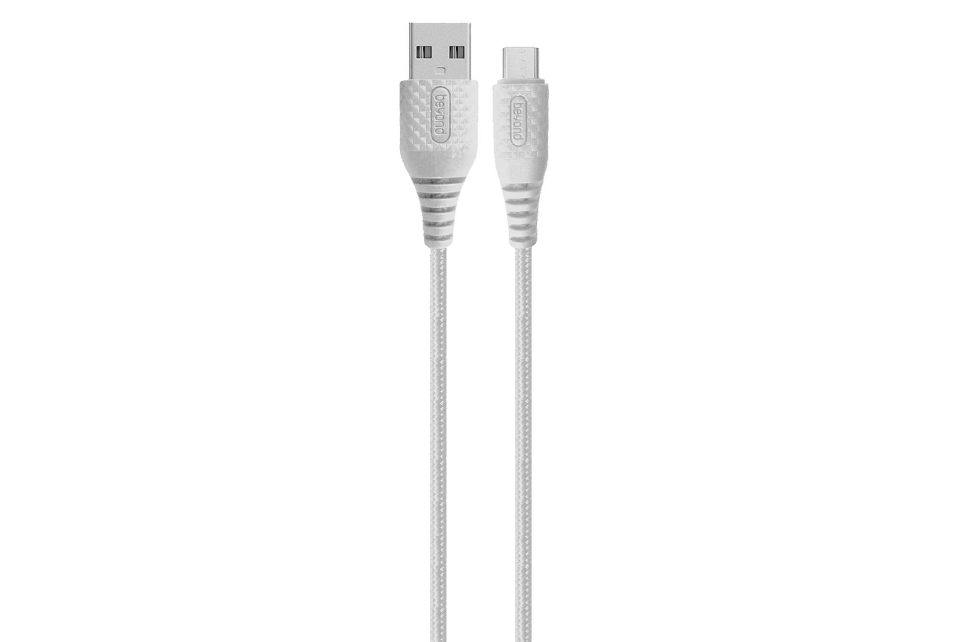 کانکتور کابل شارژ USB بیاند Type-A به Micro-USB مدل BA-300 با طول 1 متر