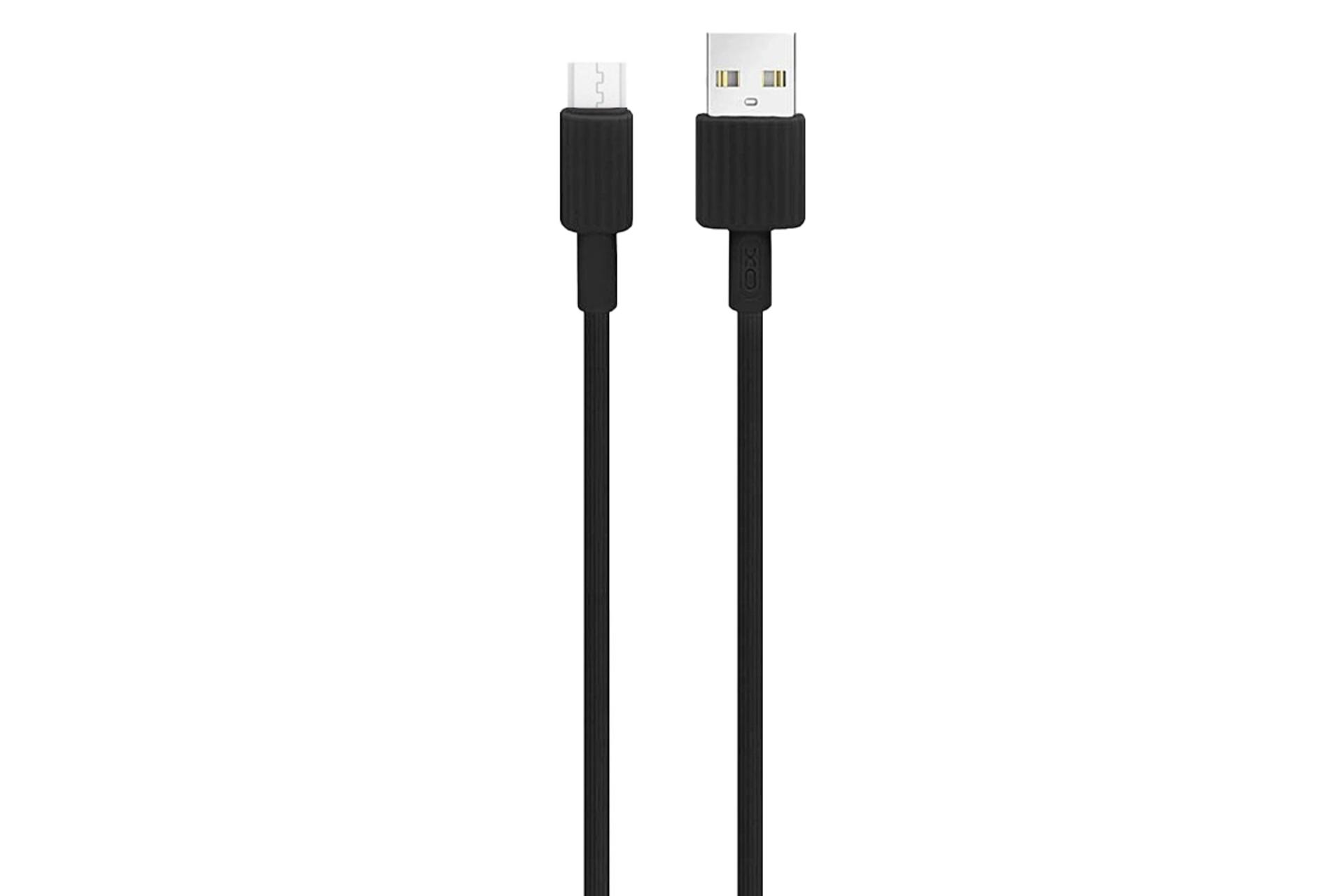 کابل شارژ USB پرو وان Type-A به Micro-USB مدل PCC385M با طول 1 متر مشکی