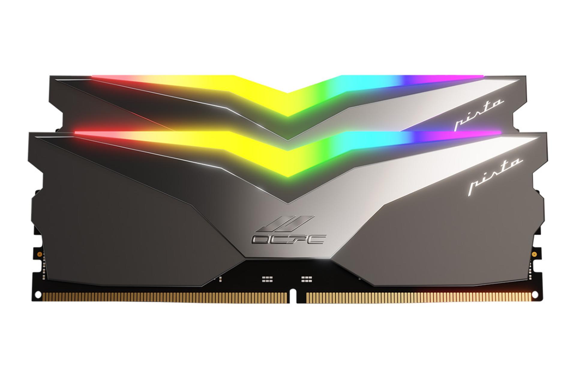 حافظه رم او سی پی سی PISTA RGB ظرفیت 32 گیگابایت (2x16) از نوع DDR5-4800