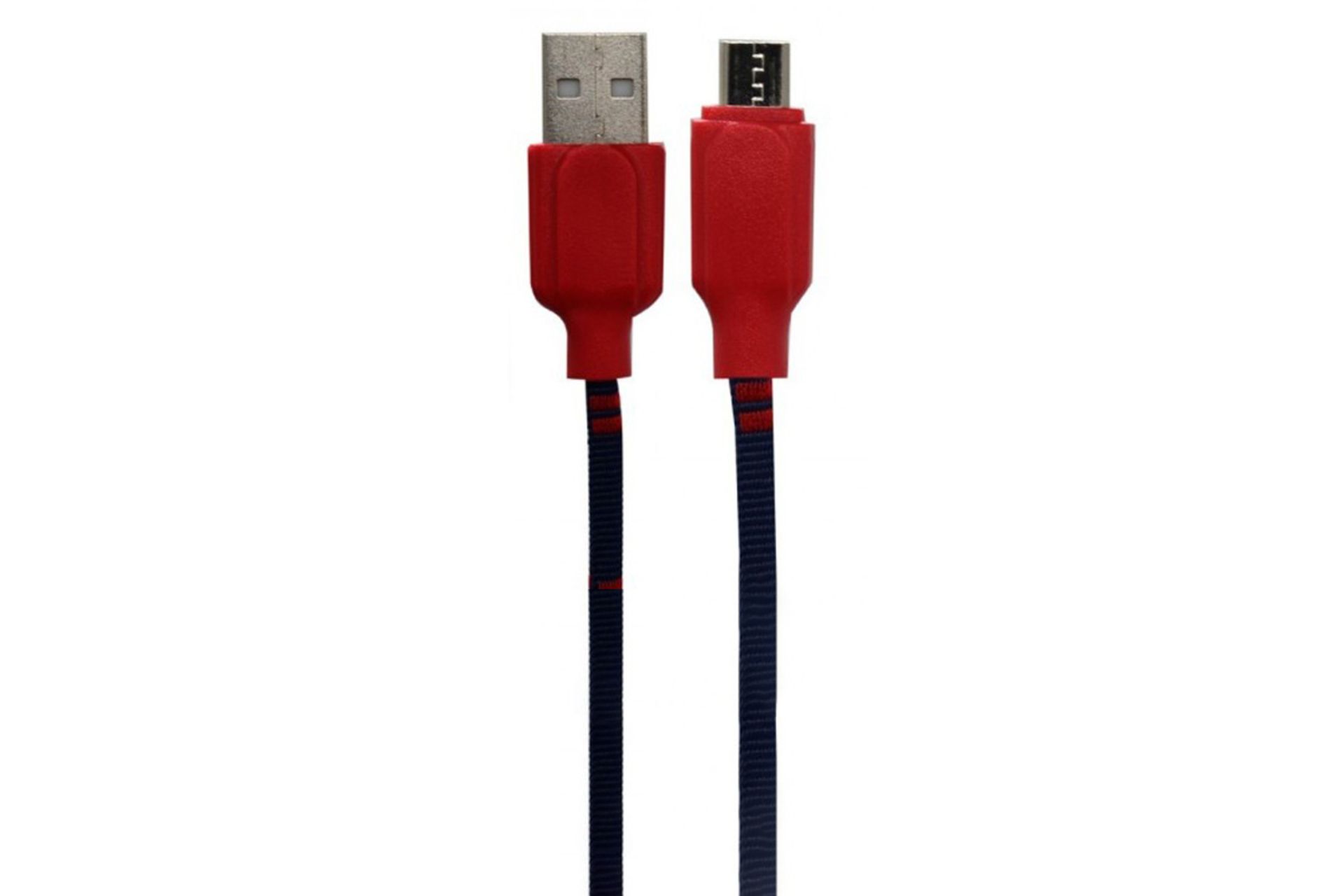 کابل شارژ USB ریمکس Type-A به Micro-USB مدل V8-05 با طول 1 متر قرمز