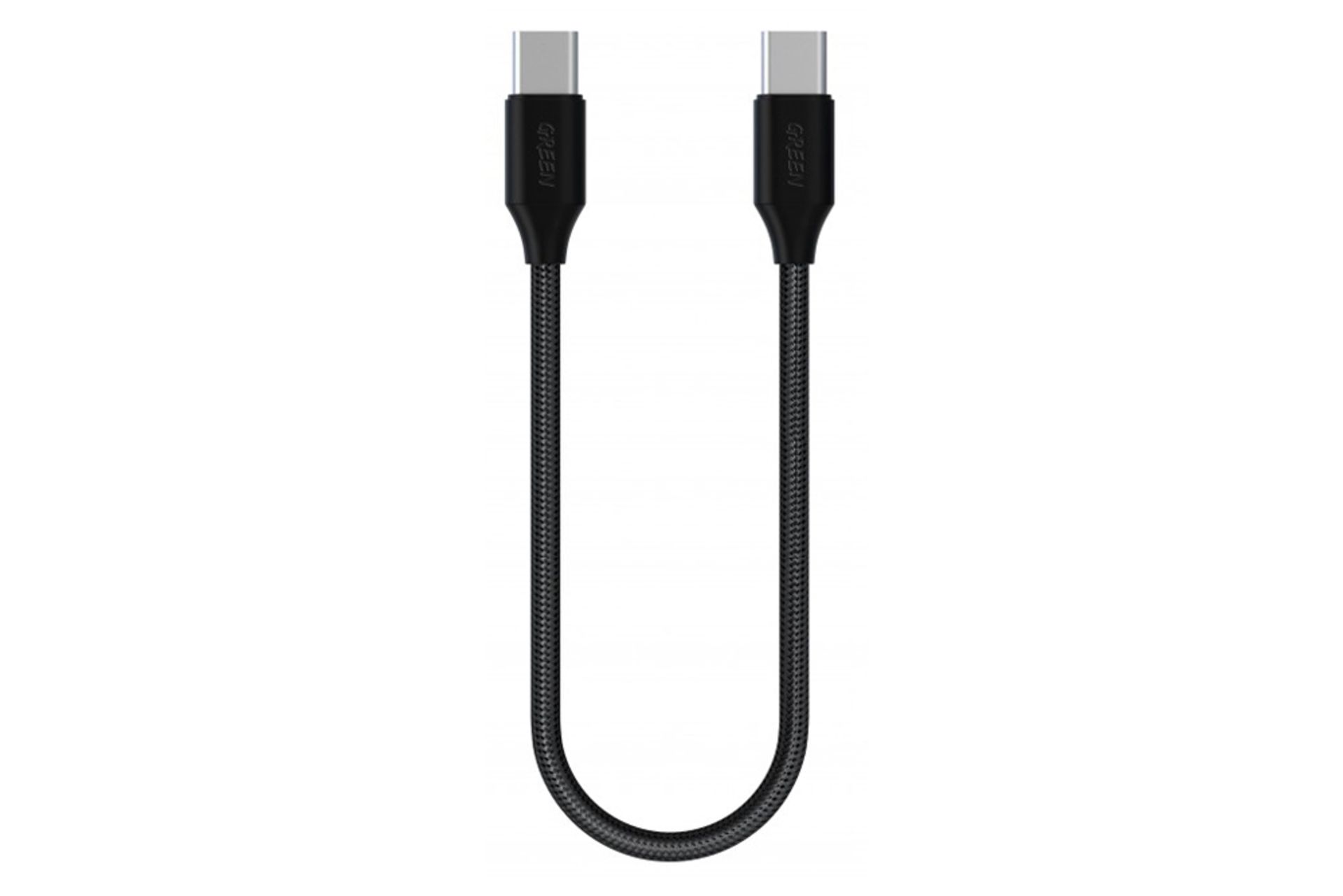 کانکتور کابل شارژ USB گرین لیون Type-C به Type-C مدل GN30CMCTC با طول 0.3 متر