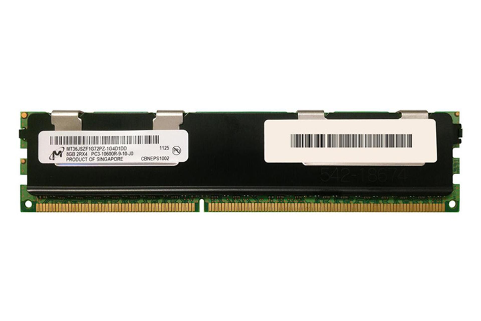 رم مایکرون Micron MT36JSZF1G72PZ-1G4D1DD 8GB DDR3-1333 CL9