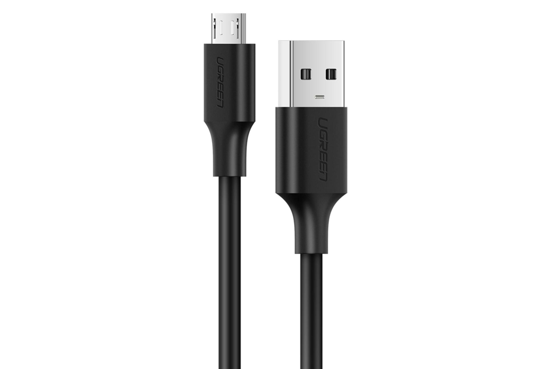کانکتور کابل شارژ USB یوگرین Type-A به Micro-USB مدل US289 با طول 2 متر