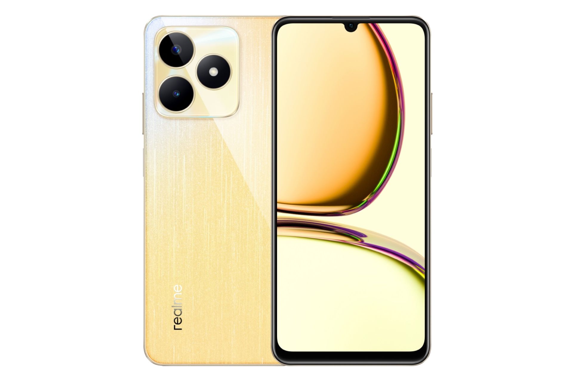 گوشی موبایل ریلمی Realme C53 طلایی