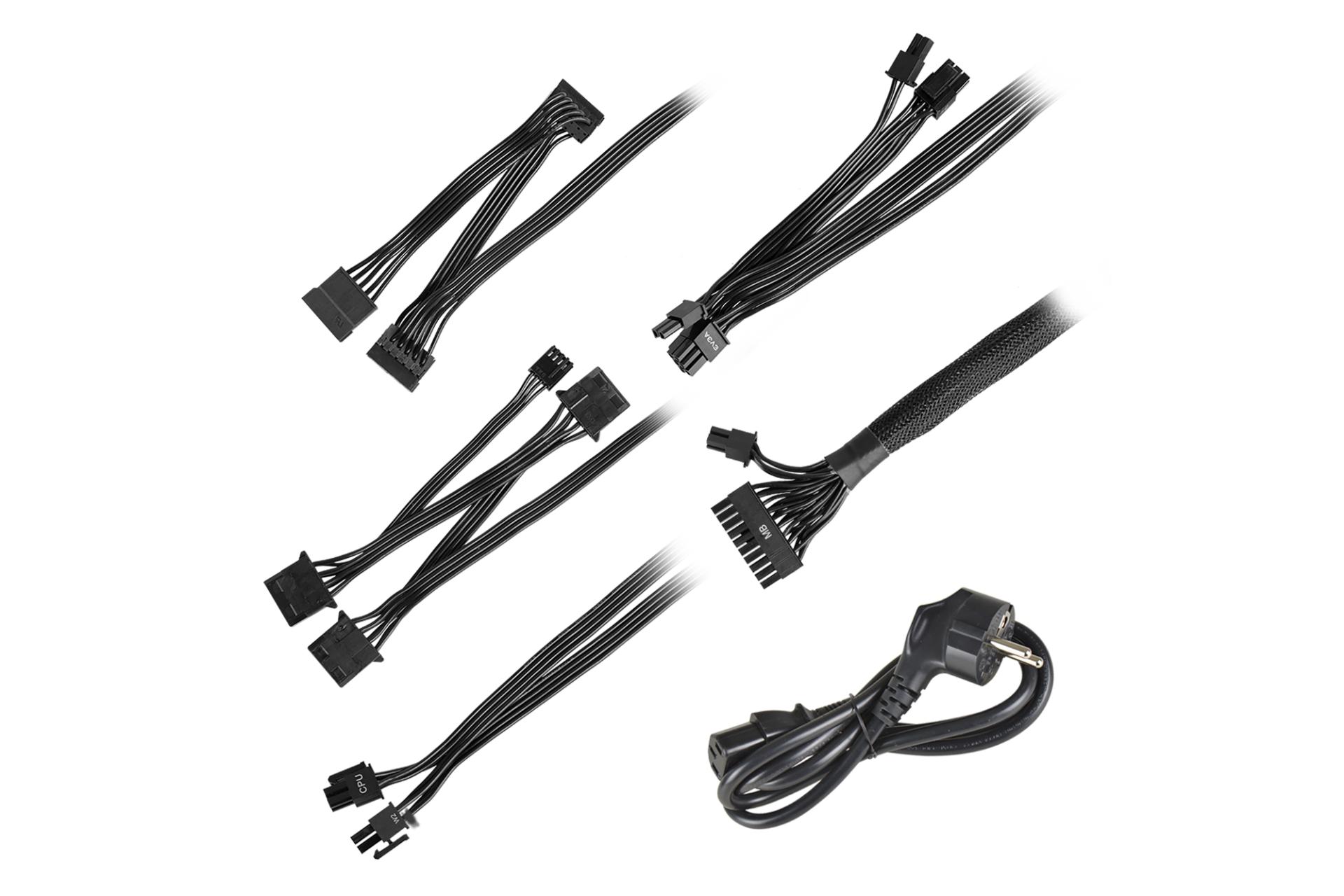 کابل پاور کامپیوتر ای وی جی ای EVGA 500 W2 با توان 500 وات