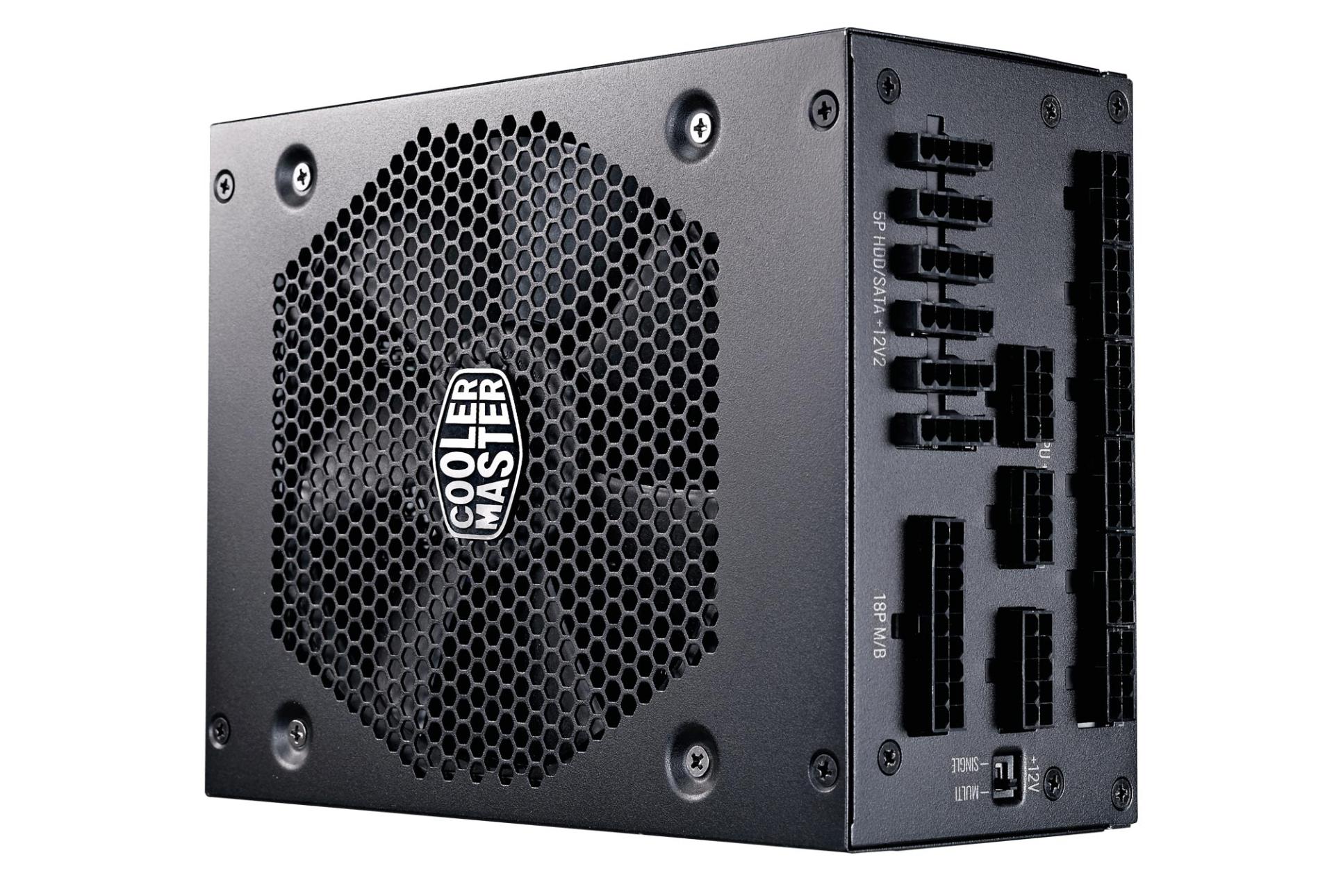 ابعاد پاور کامپیوتر کولر مستر Cooler Master V1300 PLATINUM با توان 1300 وات