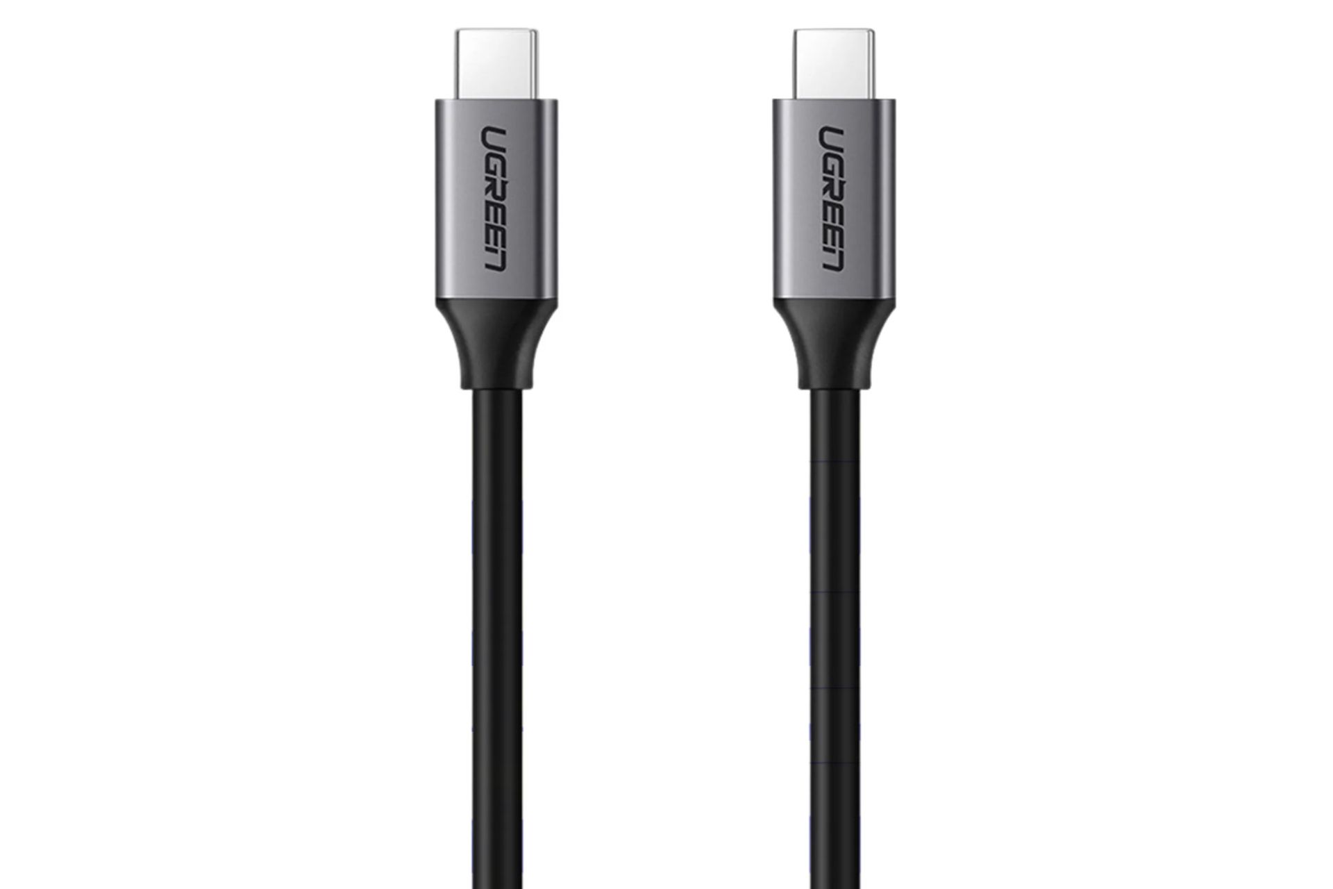 کابل شارژ USB یوگرین Type-C به Type-C مدل US161 با طول 1.5 متر مشکی