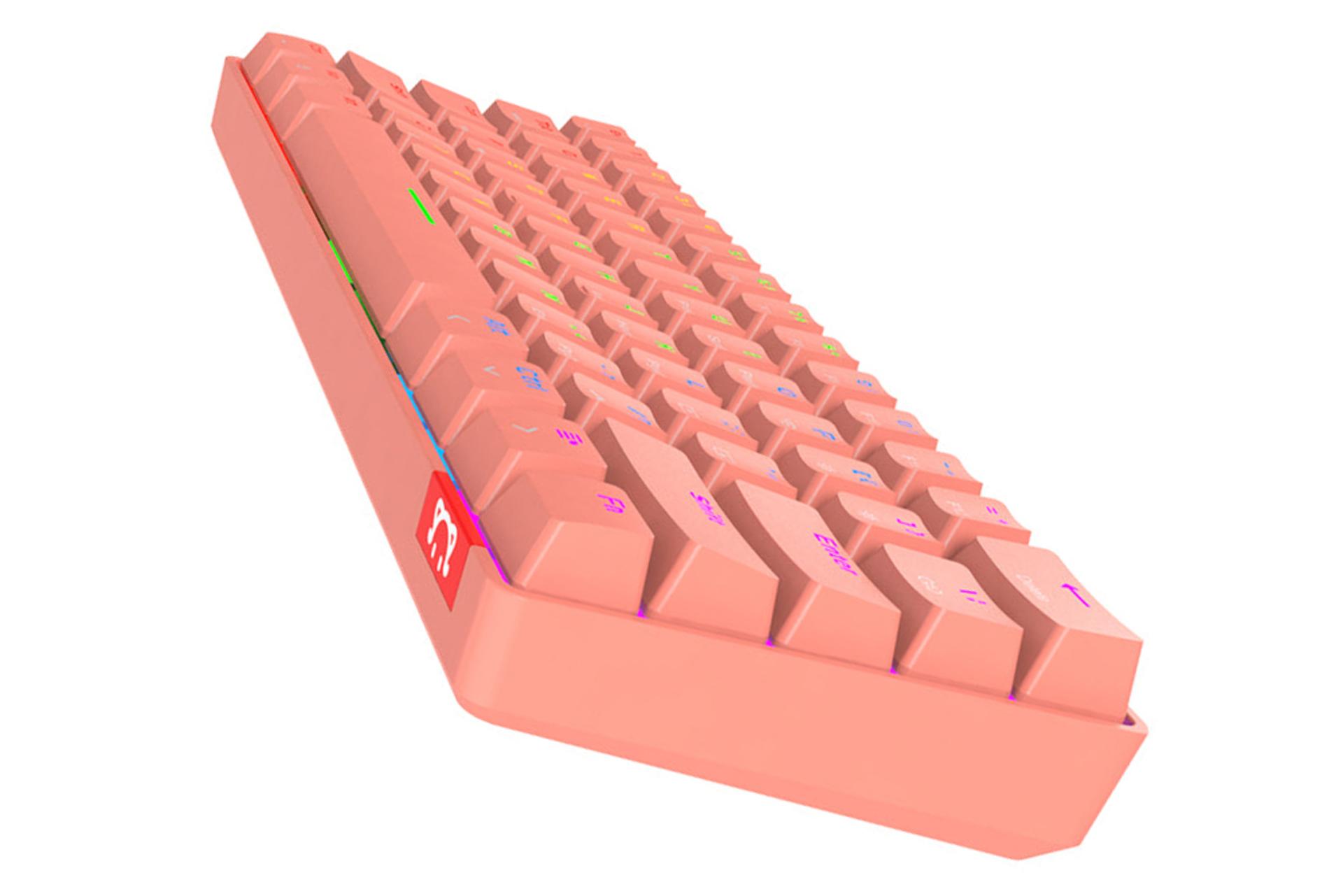 کیبورد آجز AJAZZ STK61 نمای کنار