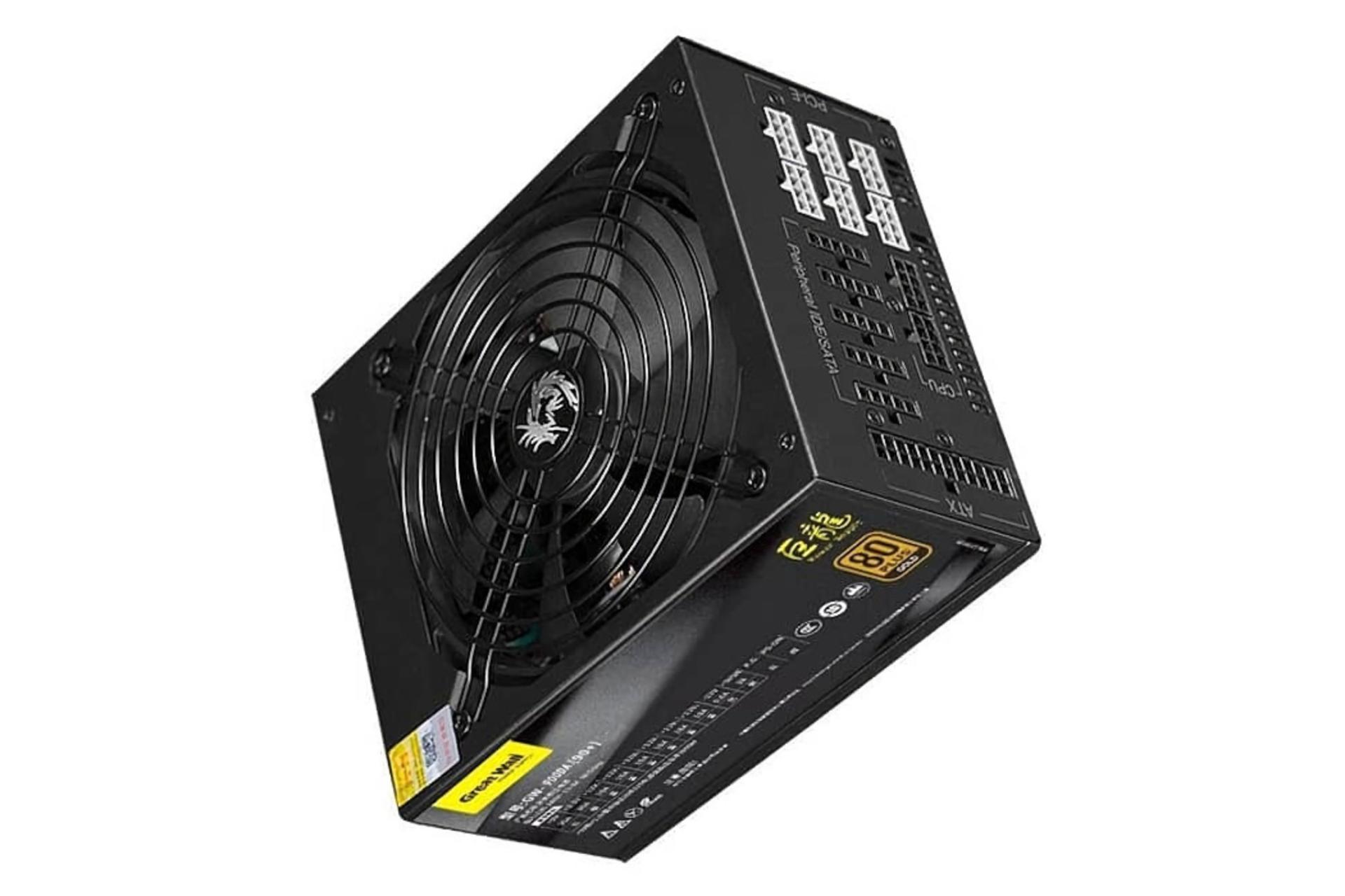 نمای جانبی پاور کامپیوتر گریت وال GreatWall Dragon GW-EPS900DA 900W با توان 900 وات