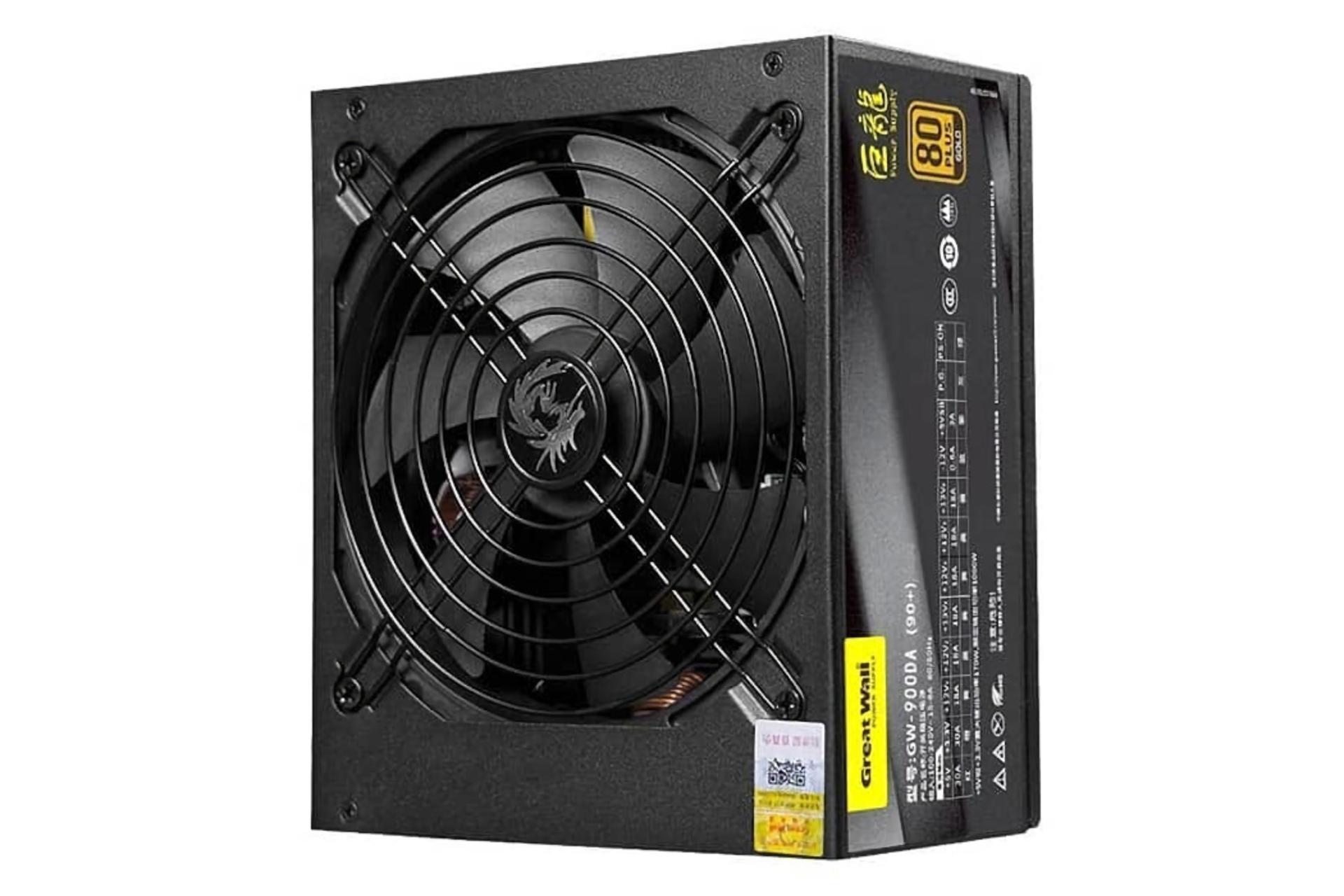 خروجی پاور کامپیوتر گریت وال GreatWall Dragon GW-EPS900DA 900W با توان 900 وات