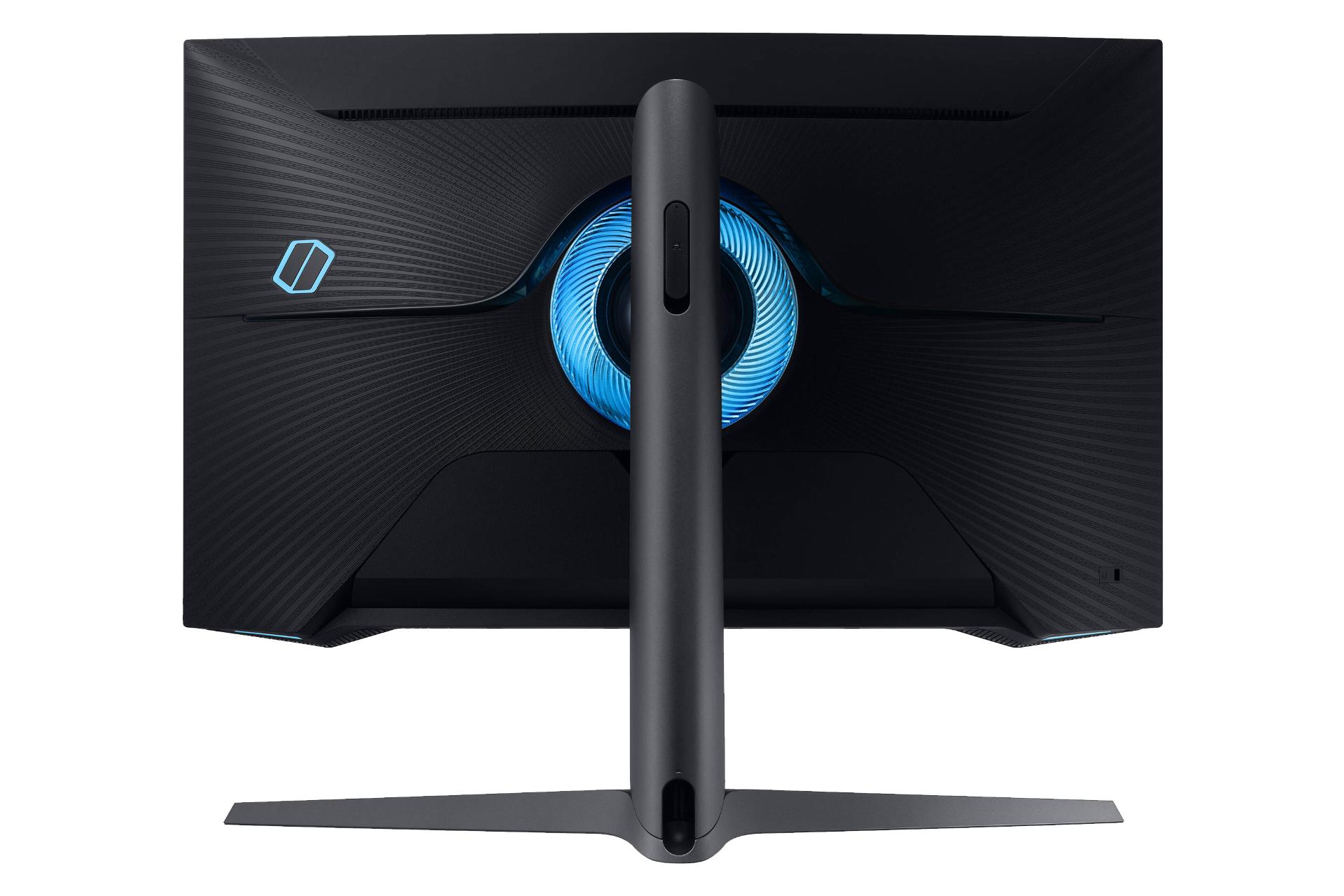 نمای پشت مانیتور ادیسه جی 7 32 اینچی سامسونگ مدل C32G75T رنگ مشکی