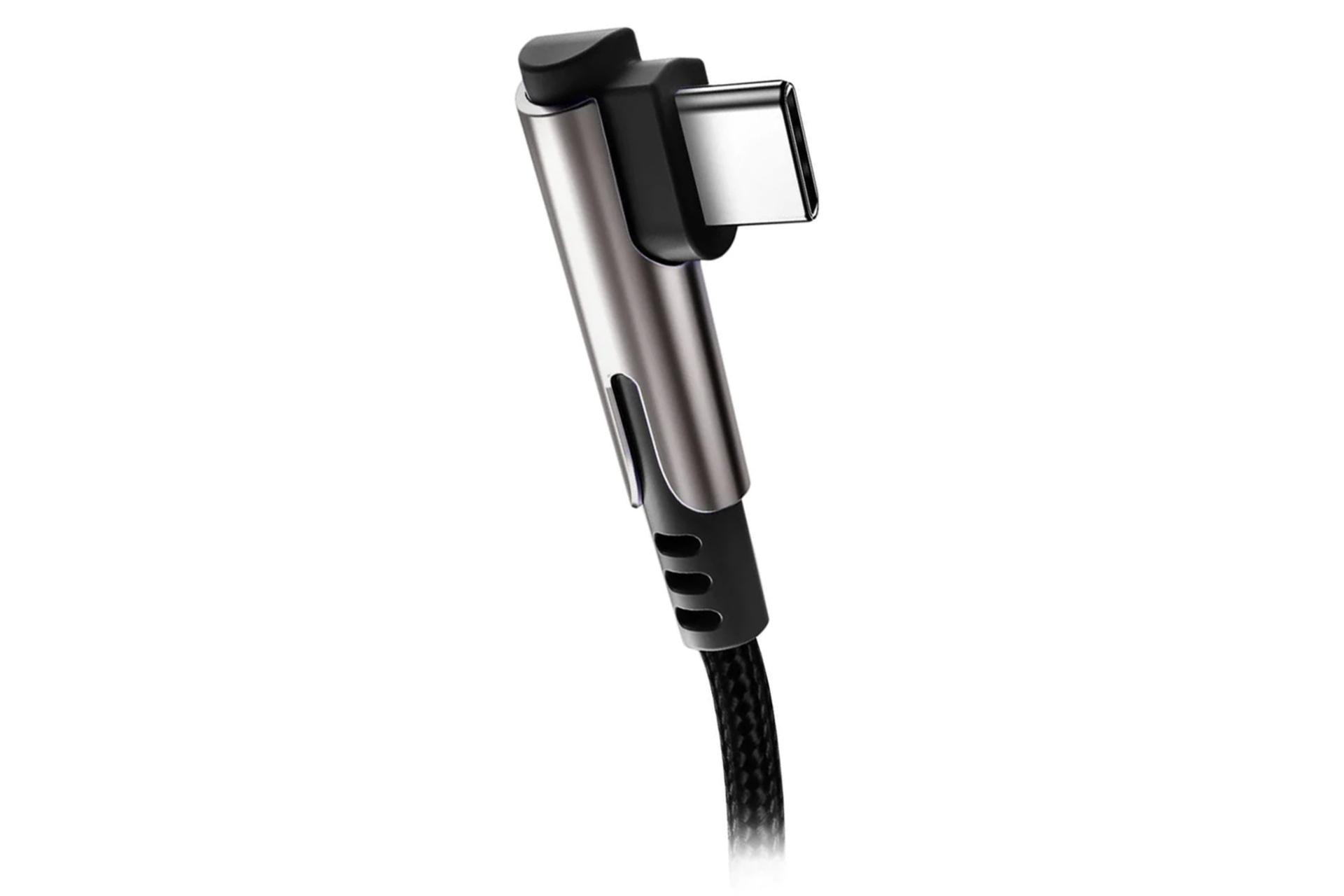 کانکتور کابل شارژ USB راک USB به Type-C مدل M1 RCB0732 با طول 1 متر