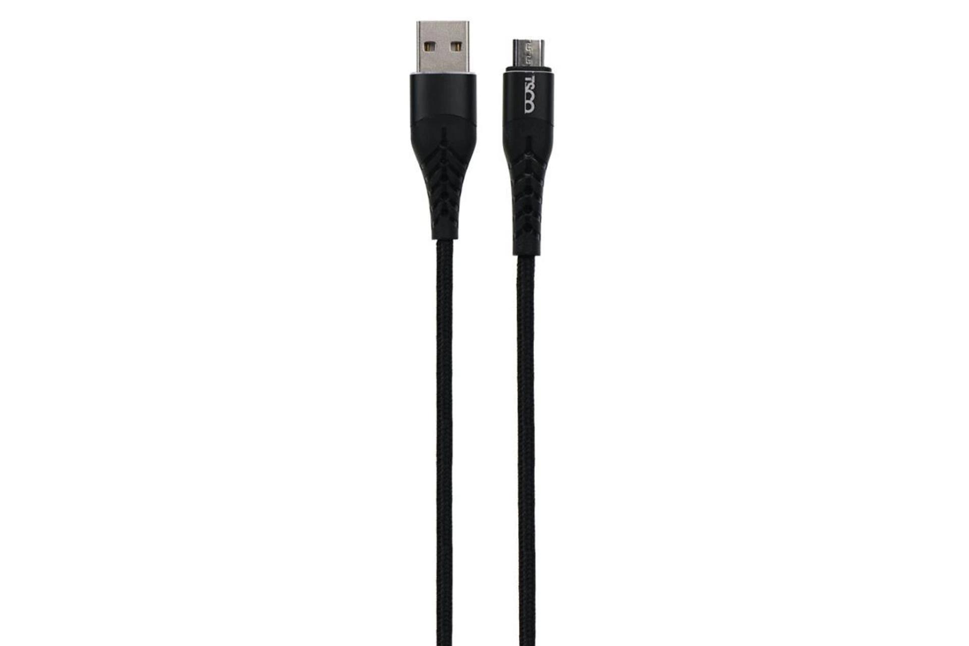 کابل شارژ USB تسکو USB به Micro-USB مدل TC A189 با طول 1 متر مشکی