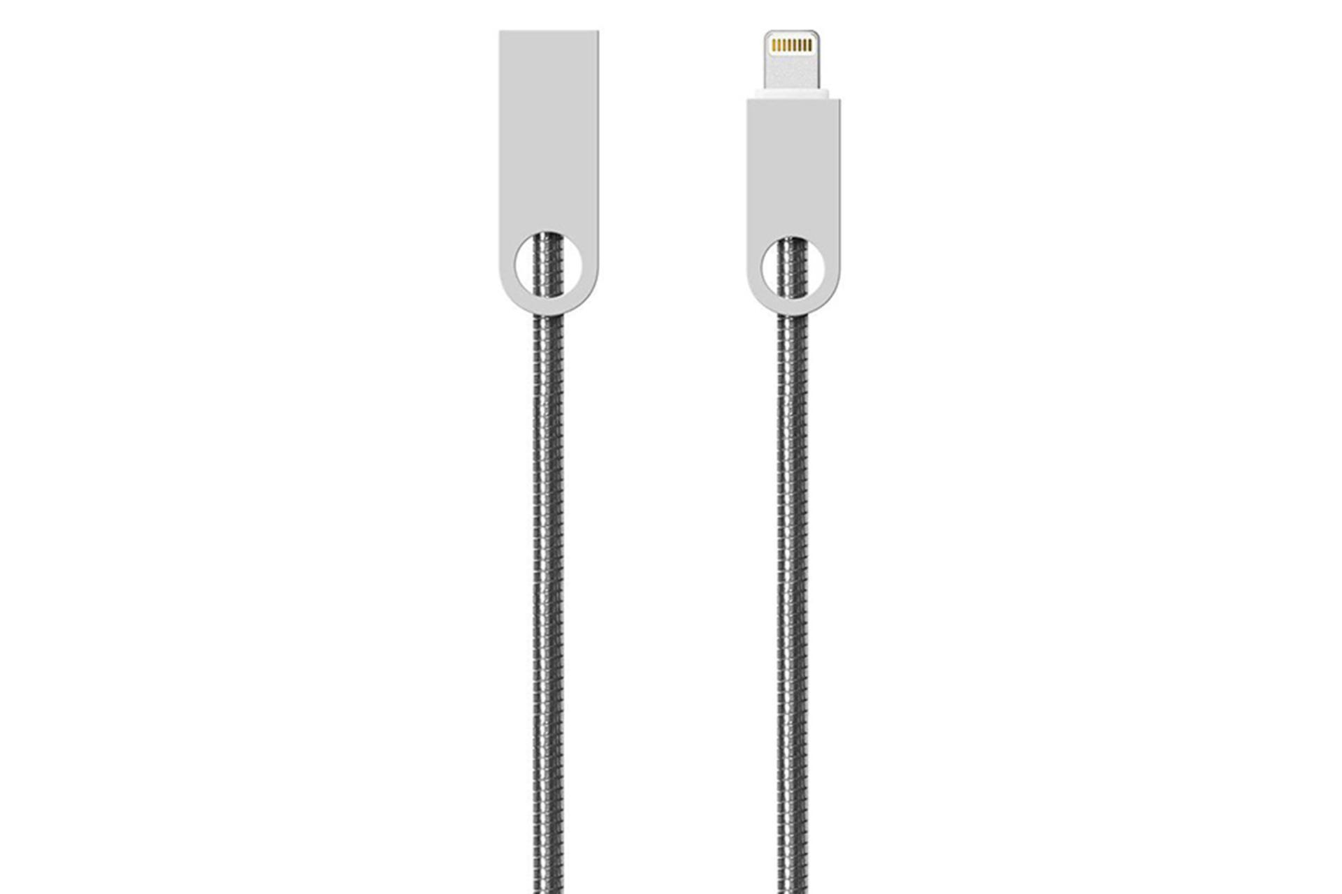 کانکتور کابل شارژ USB تسکو USB به Lightning مدل TC 66N با طول 1 متر